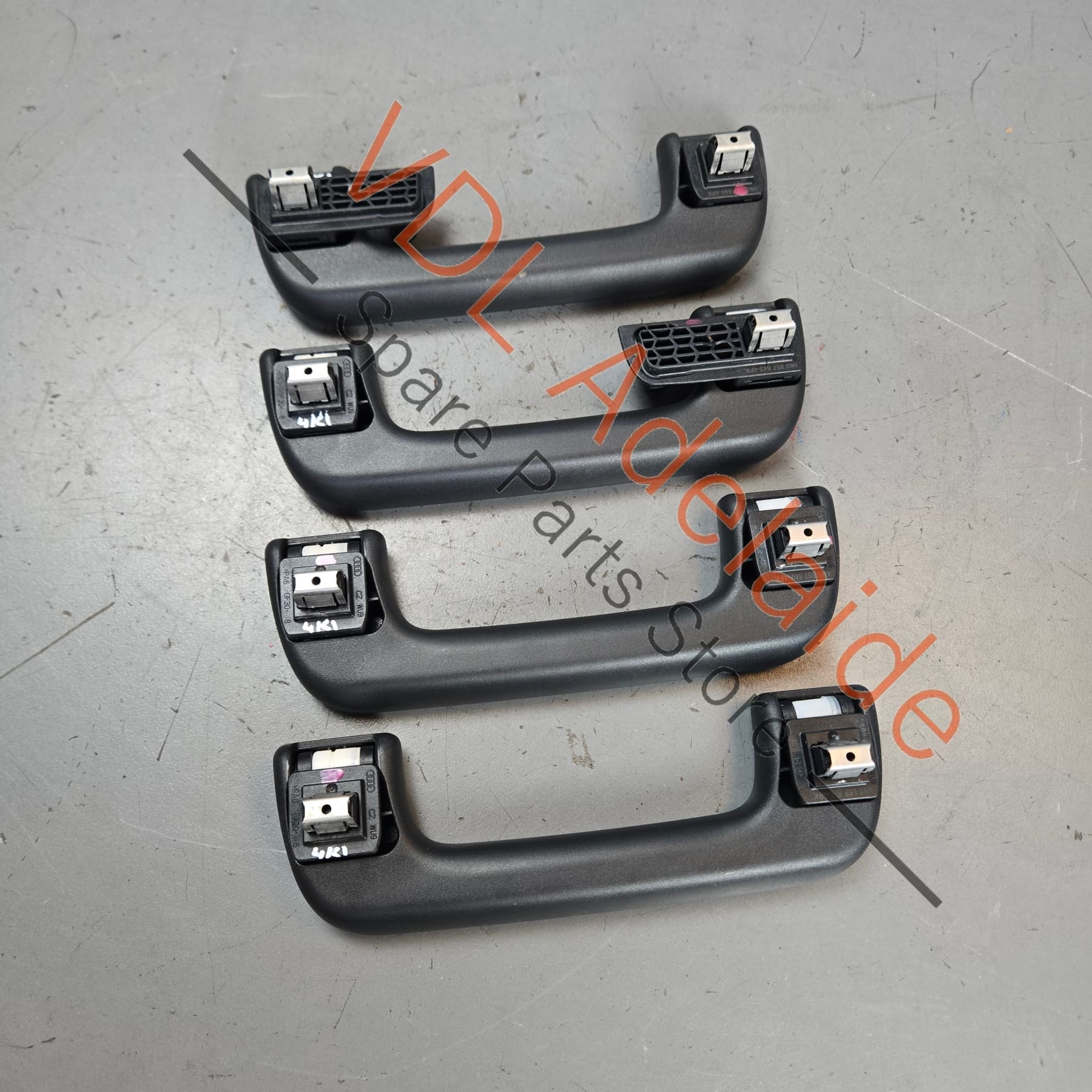 Audi A6 A7 Interior Roof Grab Handle Set 4N0857607 4N0857643 4N0857644 - Image 2