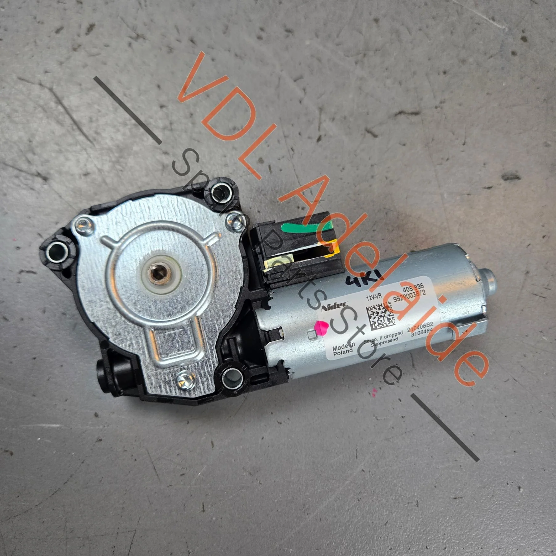Audi A7 Q8 Etron Sunroof Window Shade Roof Drive Motor 4K8959591 9929003872