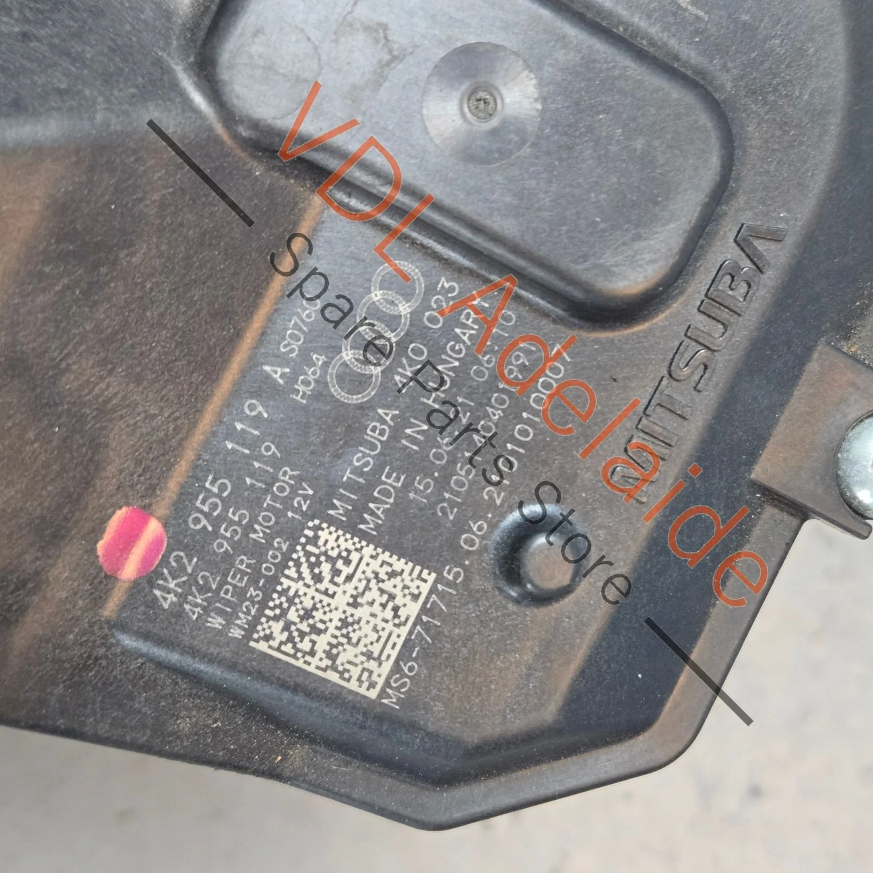 Audi A6 A7 S7 RS7 4K Windscreen Wiper Motor 4K2955023A 4K2955023B - Image 4
