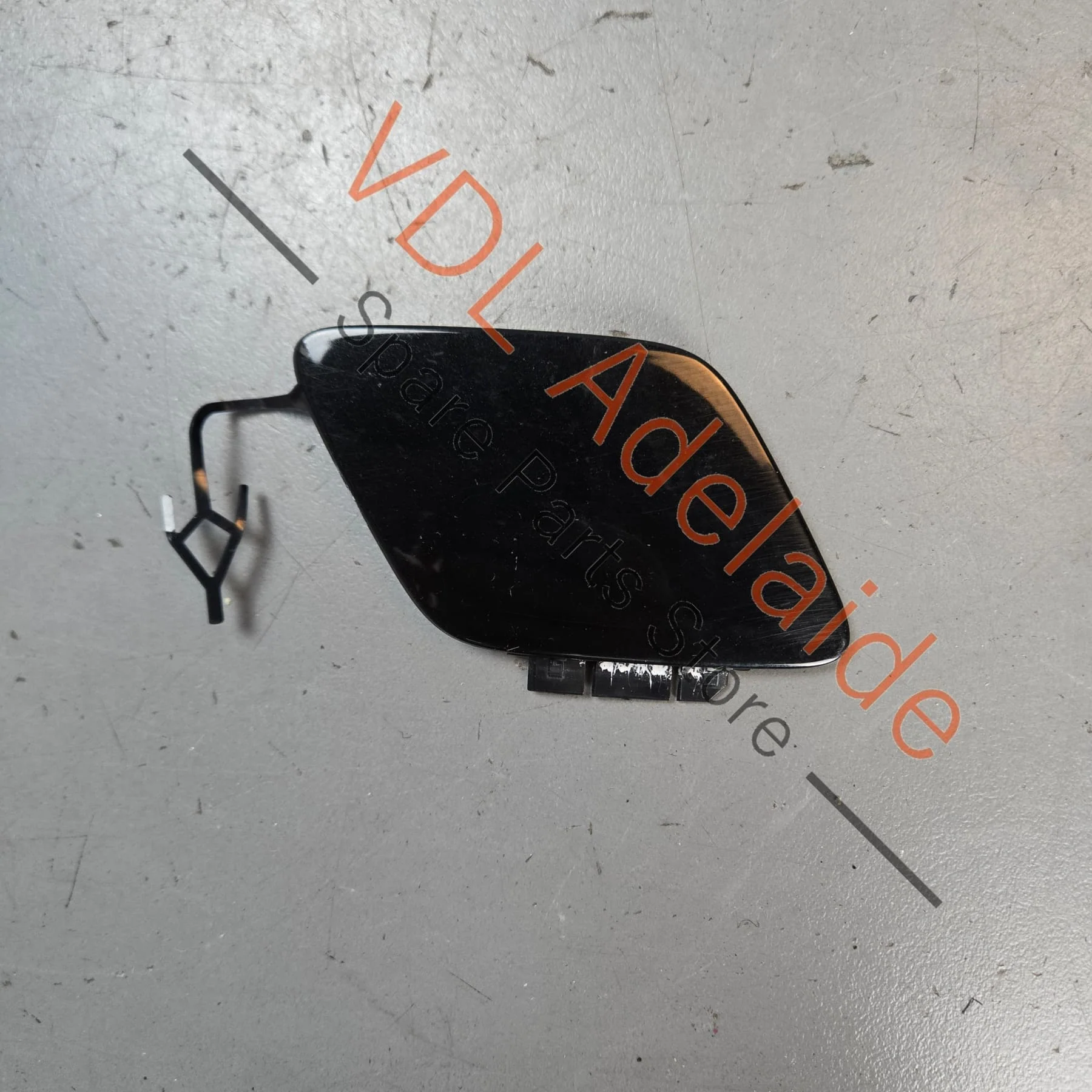 Audi RS6 RS7 Front Bumper Tow Hook Cover Cap Trim 4K8807241B Mythos Black