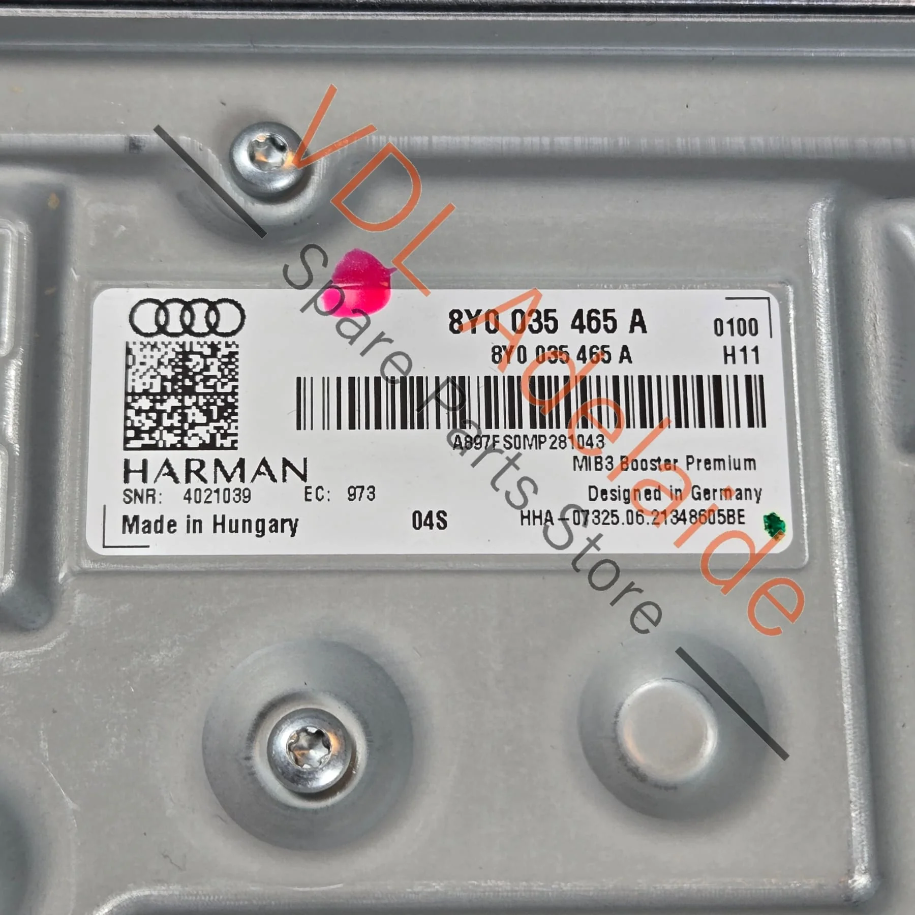 Audi Audio Amplifier 8Y0035465A - Image 3