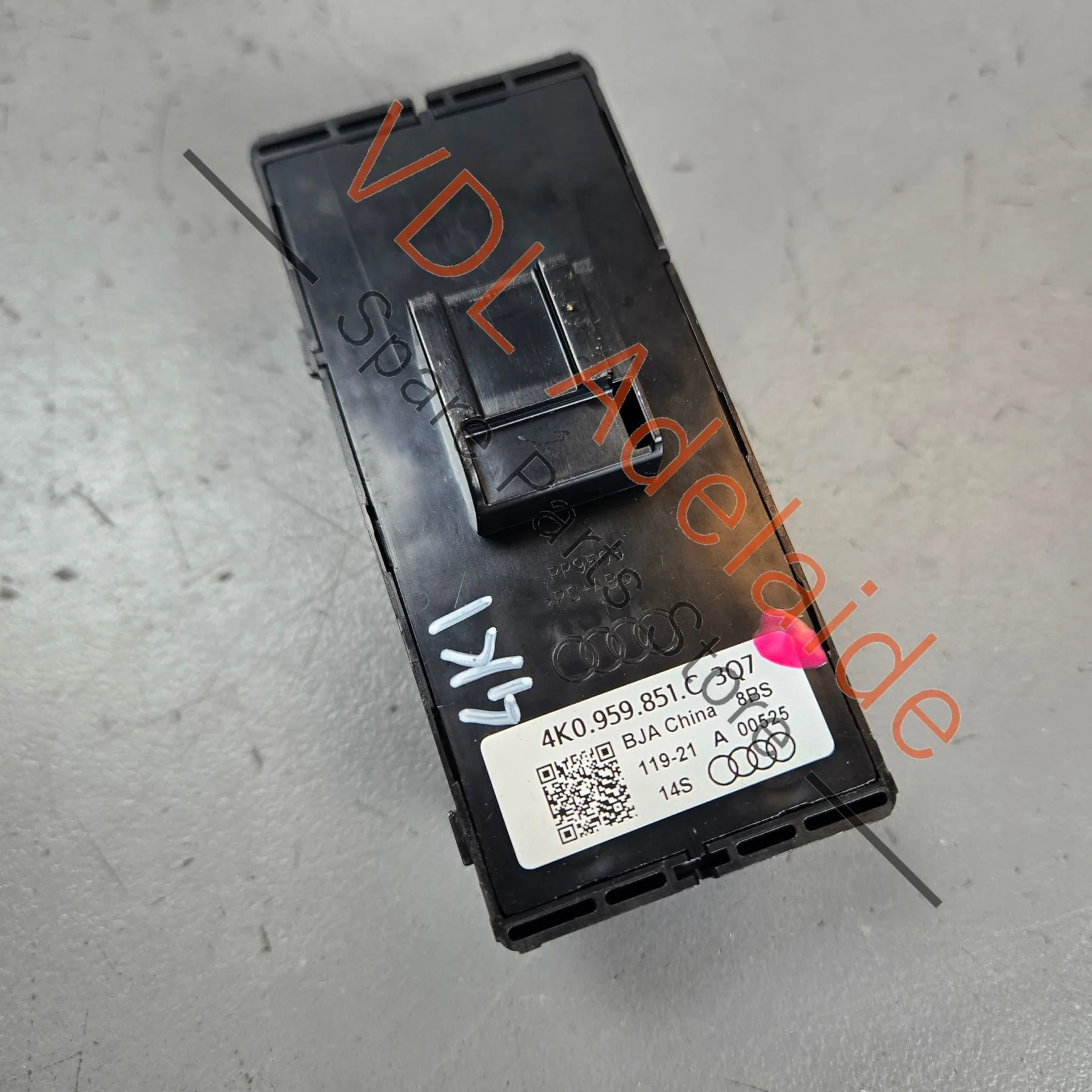 Original Audi A6 RS6 A7 RS7 C8 E-tron Aluminum Driver Window Switch 4K0959851C 3Q7 - Image 3