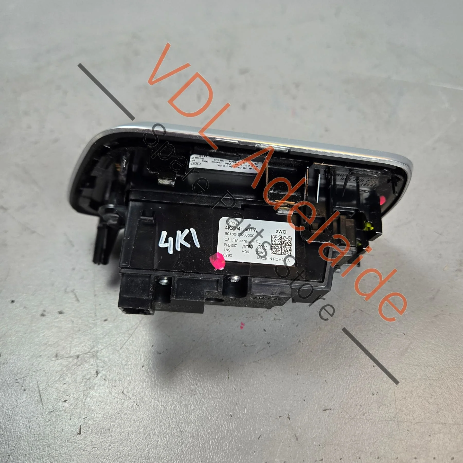 Audi RS7 Headlight Light Button Control Panel 4K2857966 V58 4K2941501A - Image 2
