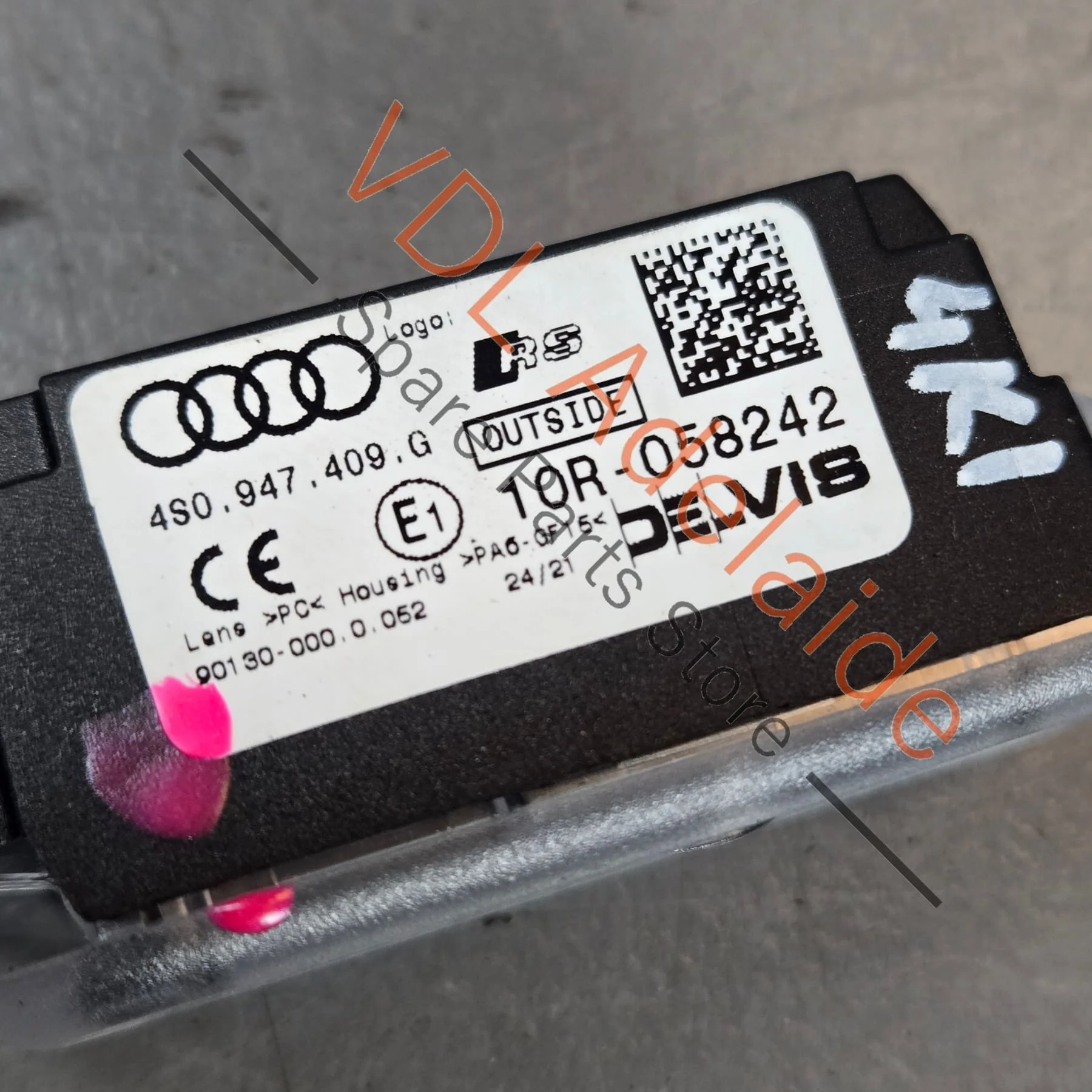 Genuine Audi RS RS3 RS4 RS5 RS6 RS7 Door Entry Light Projector Set left & Right pair 4S0947410G 4S0947409G - Image 9
