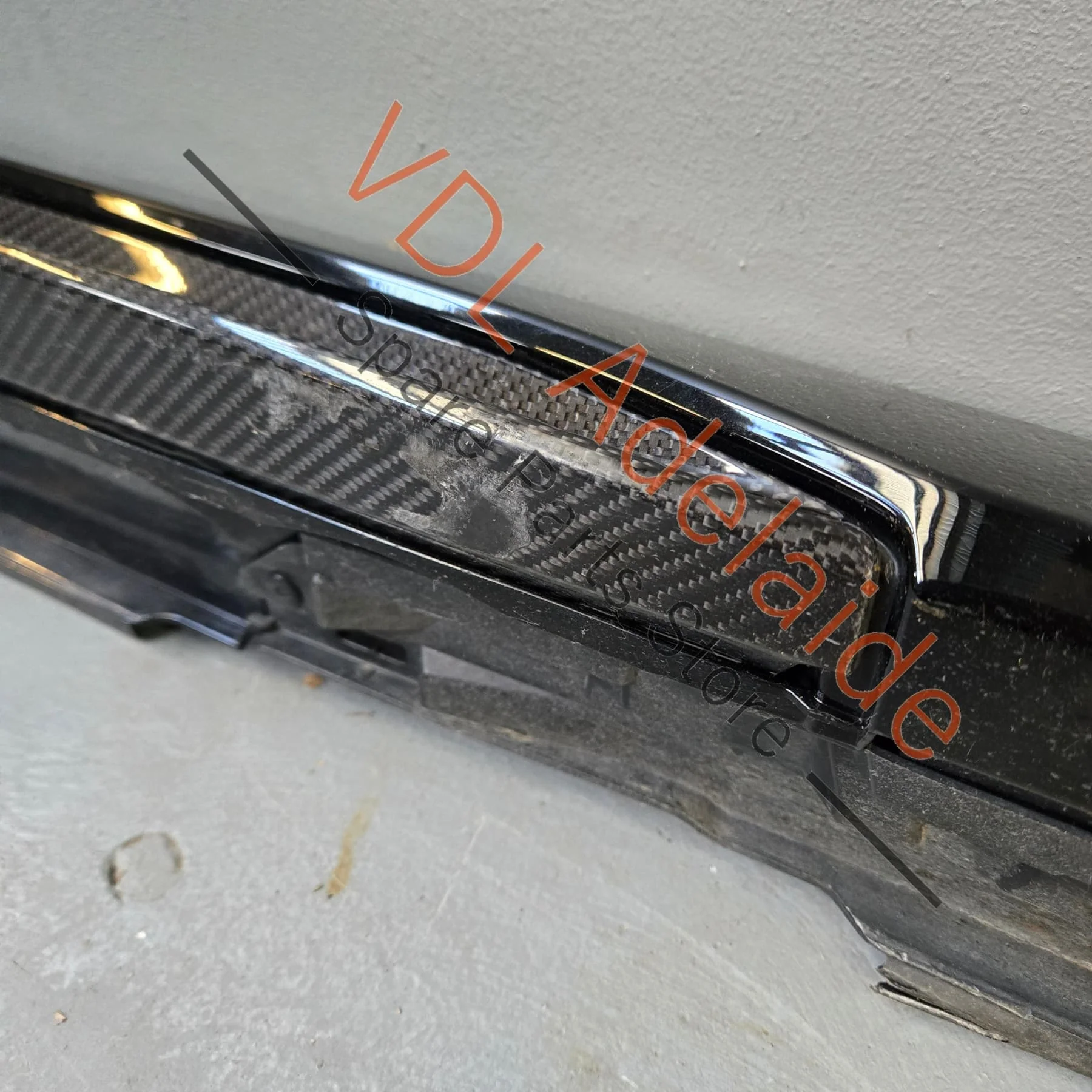 Audi RS6 RS7 C8 2021 2022 Right Side Sideskirt Rocker Panel Trim with Carbon Sideblade 4K8853860B 4K8854868B - Image 7