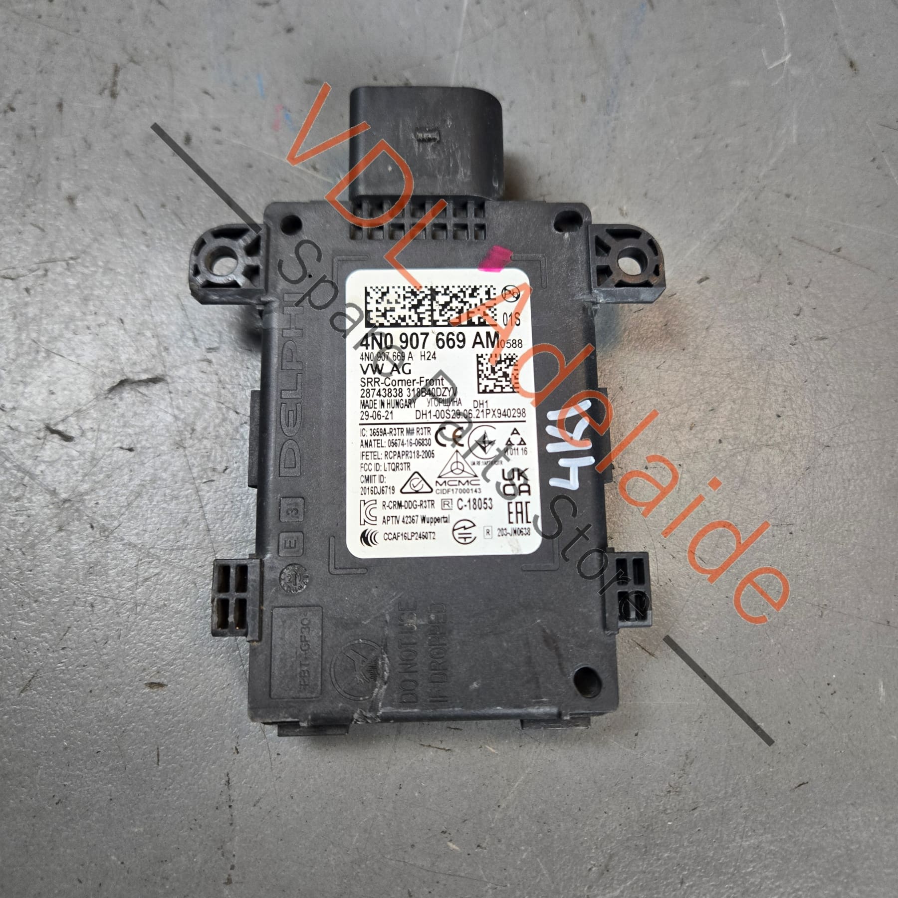 VW Audi Object detection sensor radar Front Right 4N0907669AM