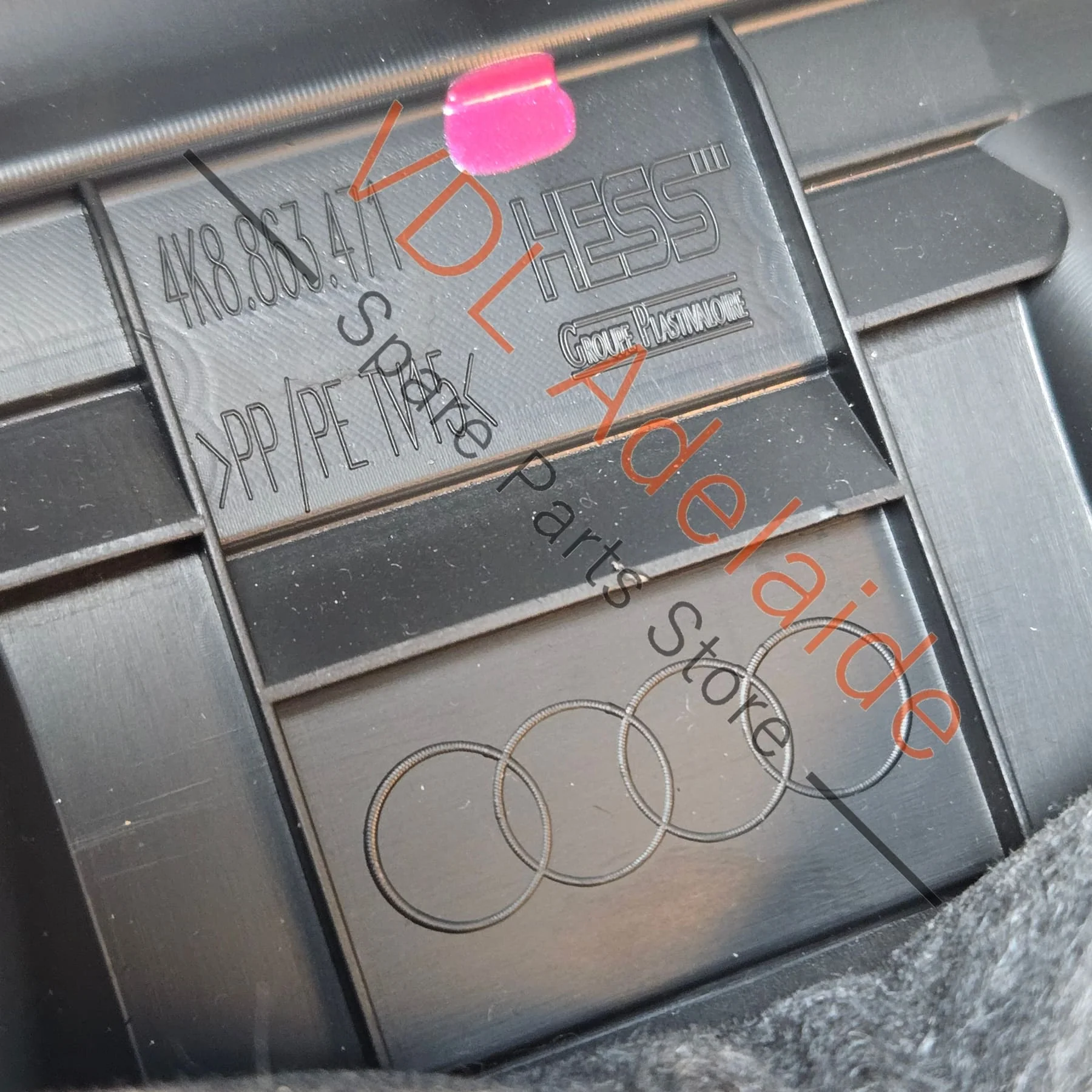 Audi A7 S7 RS7 Tailgate Boot Load Edge Strip Chrome Stainless Interior Trim 4K8863471 - Image 6