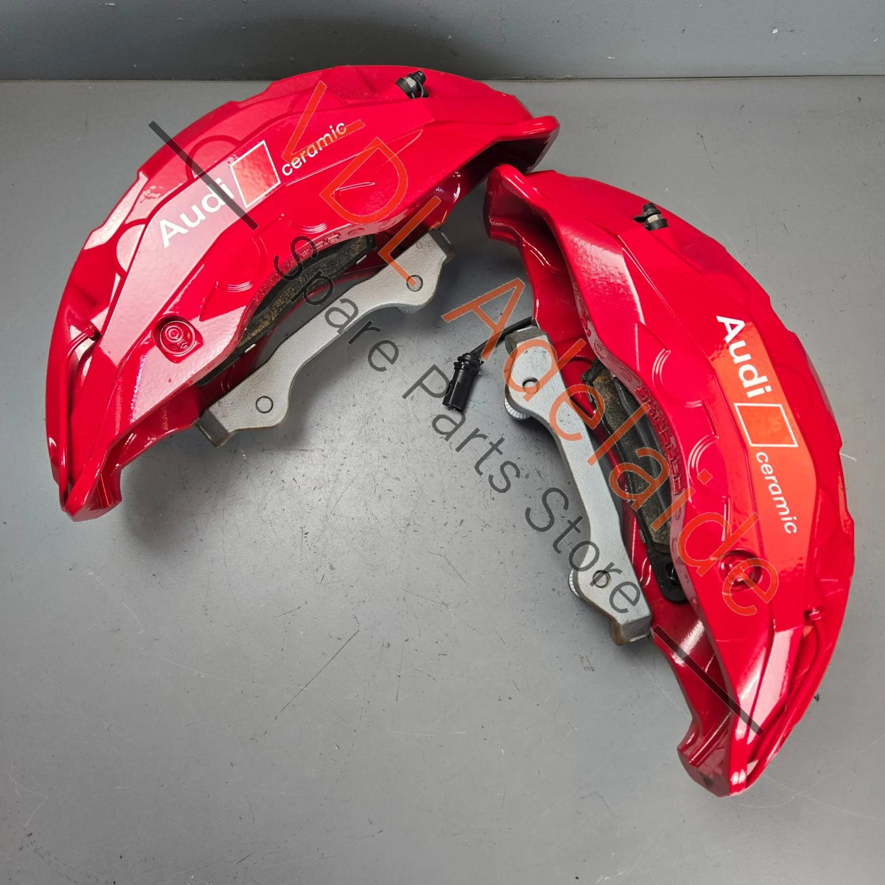Audi RS6 RS7 Front Carbon Ceramic 8 Piston Brake Caliper Set for 440mm x 40mm rotor
