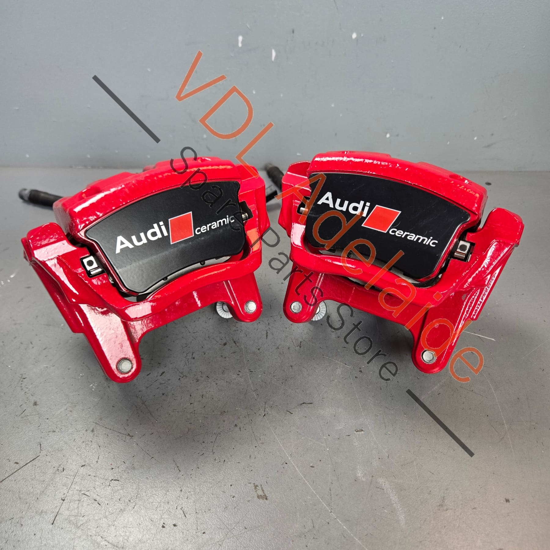 Audi RS6 RS7 Rear Carbon Ceramic Brake Caliper Set Left & Right 4M8615403A