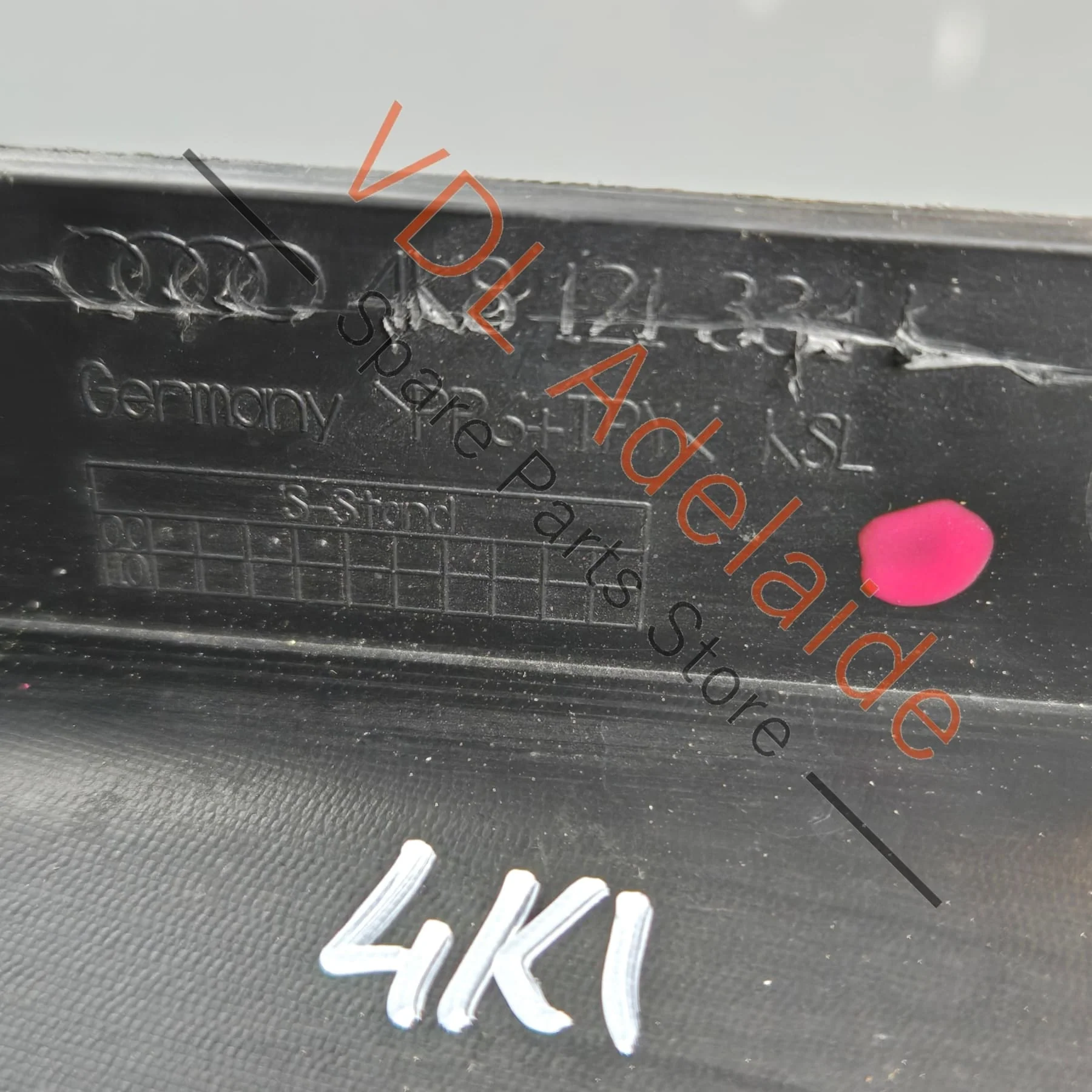 Audi RS7 Front Right Intercooler Air Duct Guile 4K8121334K - Image 6