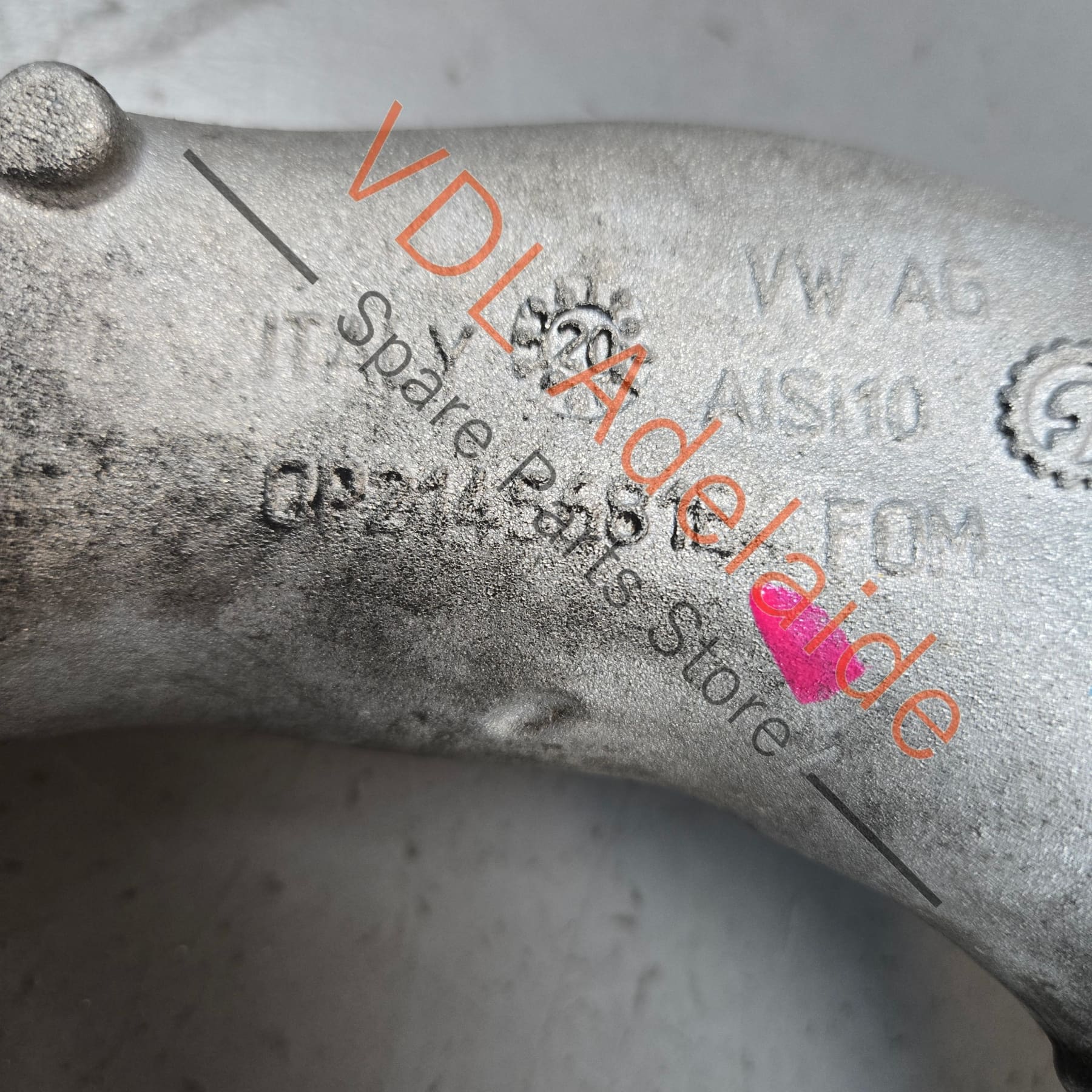 Audi RS6 RS7 Left Lower Charge Air Pipe Tube 0P2145681E - Image 5