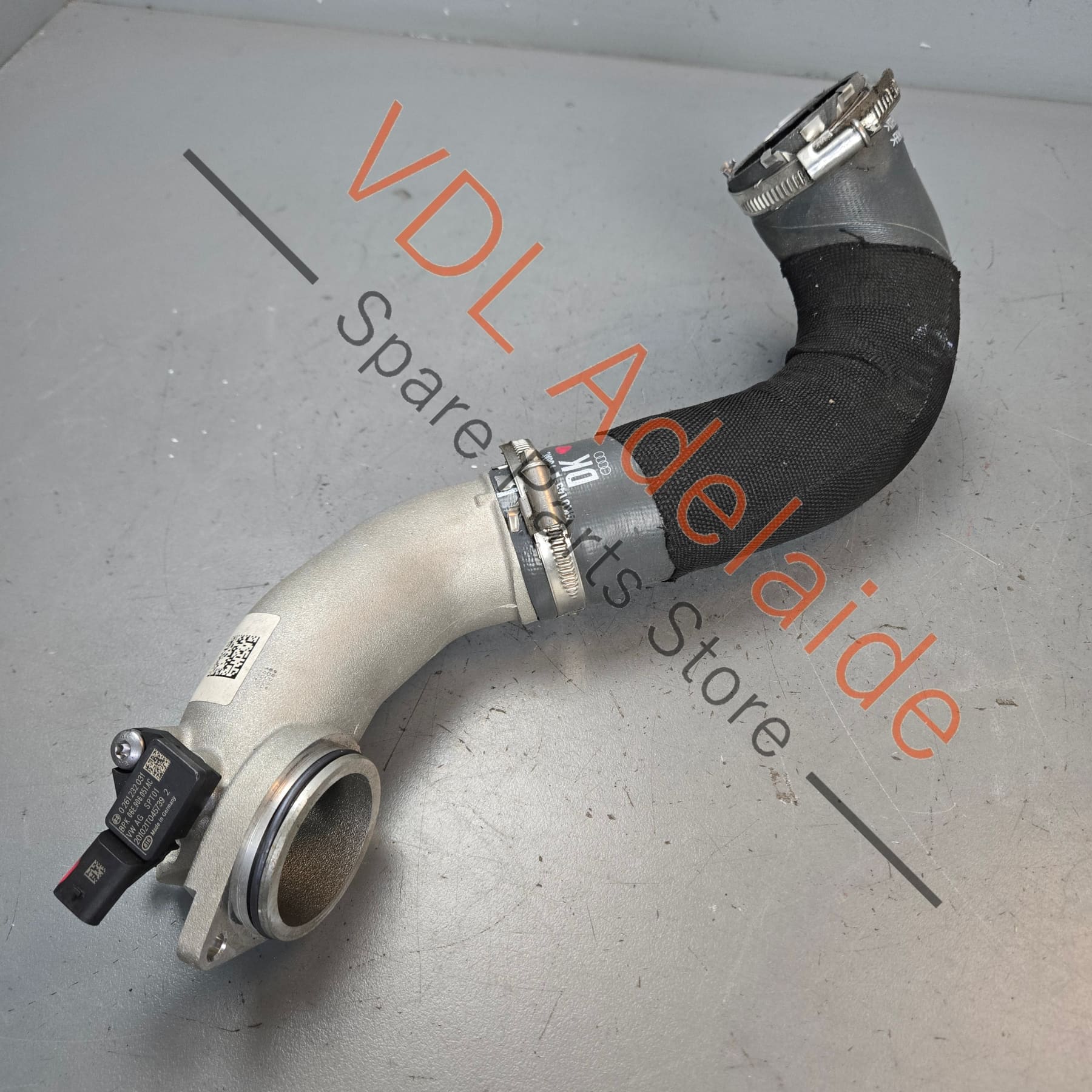 Audi RS6 RS7 Right Lower Charge Air Pipe Tube 0P2145682G