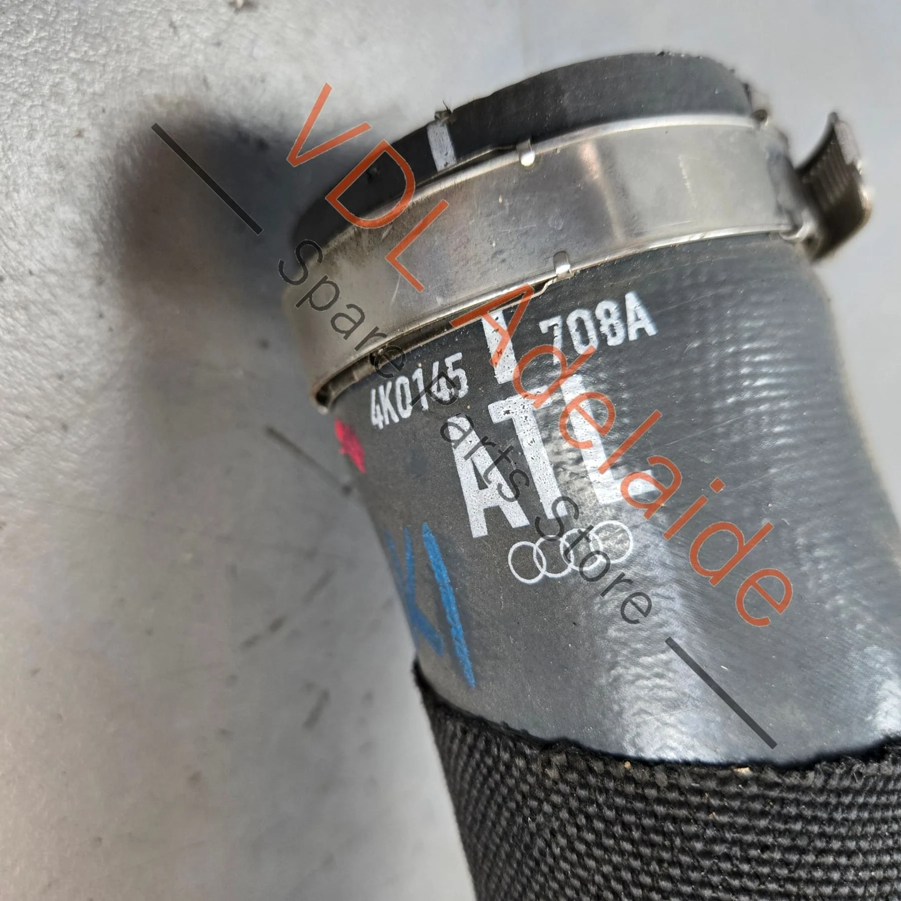 Audi RS6 RS7 Intercooler Hose Pipe 4K0145708A - Image 2
