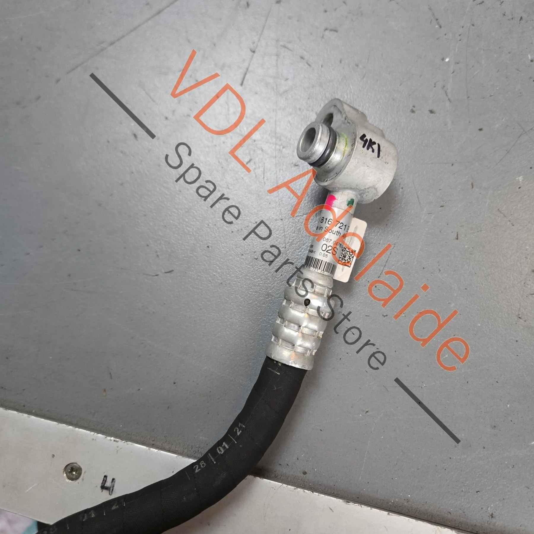 Audi RS6 RS7 AC Condenser Refrigerant Pipe Hose 4K0816721ER - Image 7