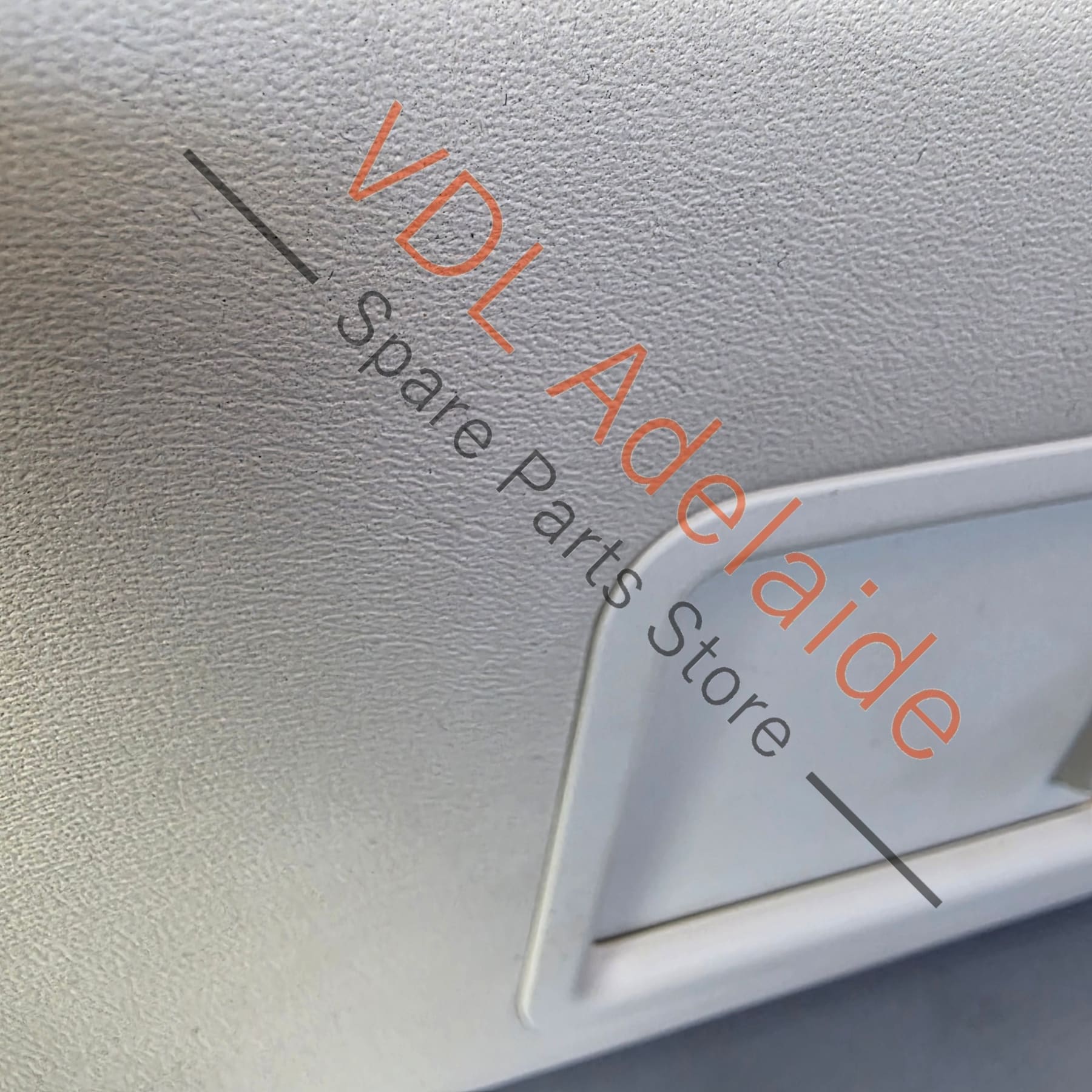 Bentley Bentayga Cream Leather Sun Visor 'Linen' Right 36A857552K 51V - Image 3