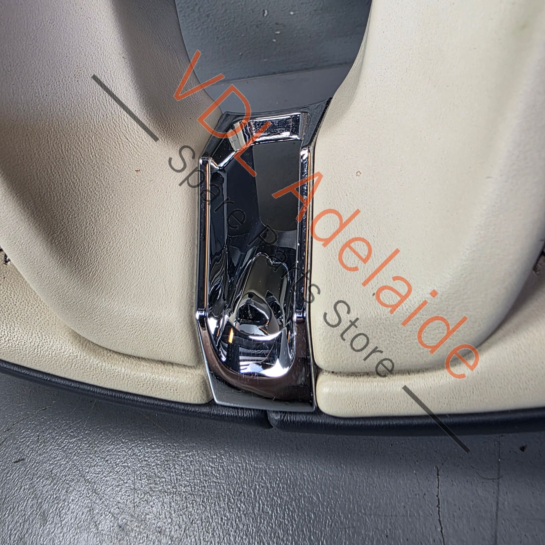 Bentley Bentayga Multispoke Steering Wheel Leather Hide colour Linen / Imperial Blue 36A419089A - Image 6