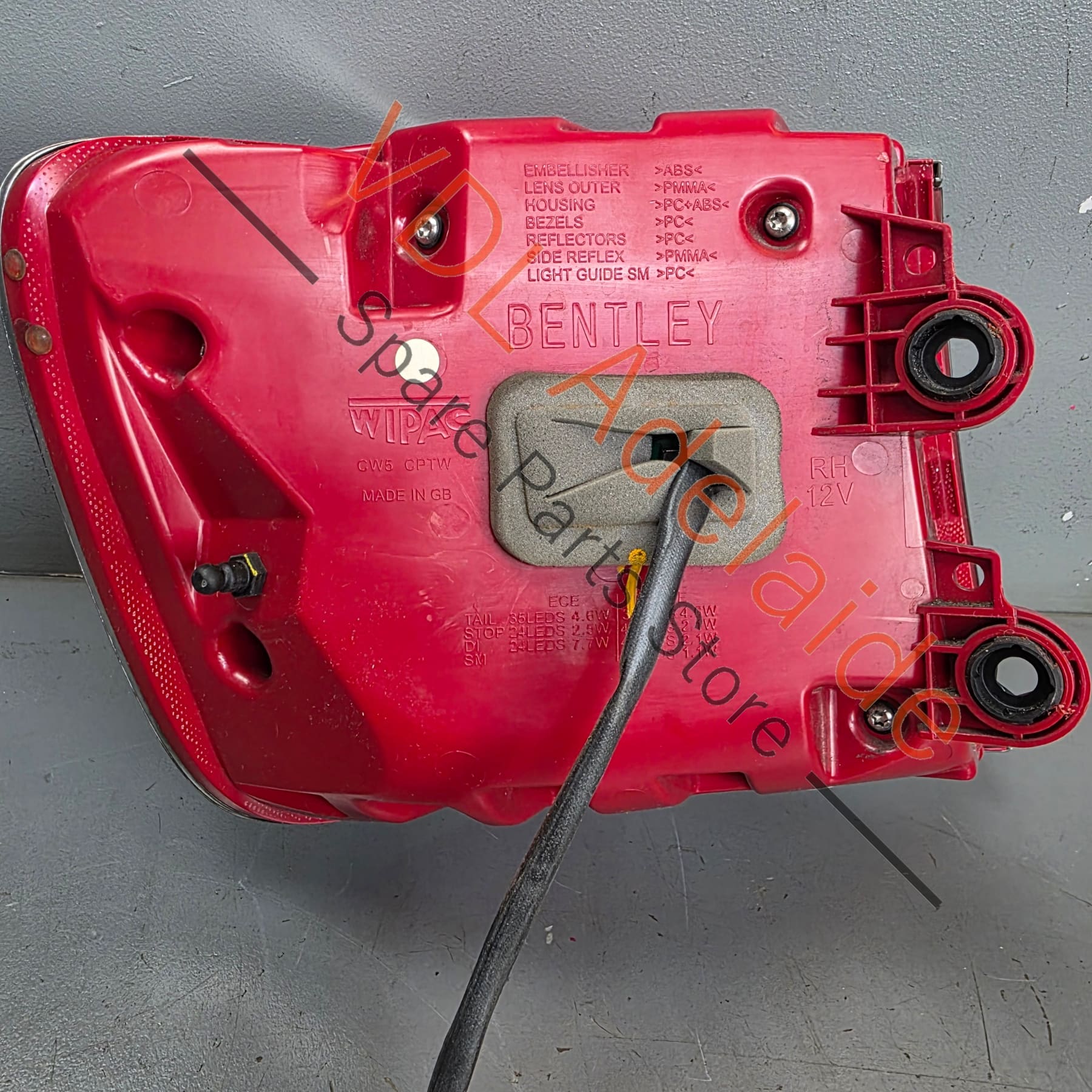 Bentley Bentayga Rear LED Tail Lamp Light Right Outer 36A945096H - Image 7