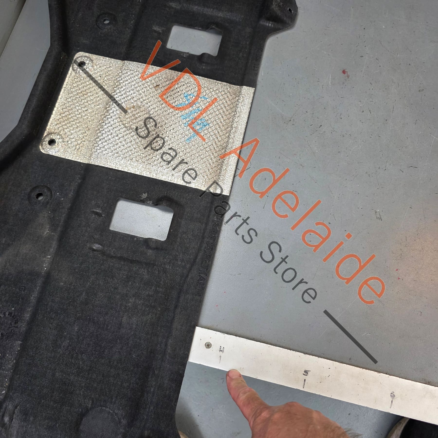 Bentley Bentayga Urus Underbody Protection Splash  Shield Cover 4M0804033F - Image 7