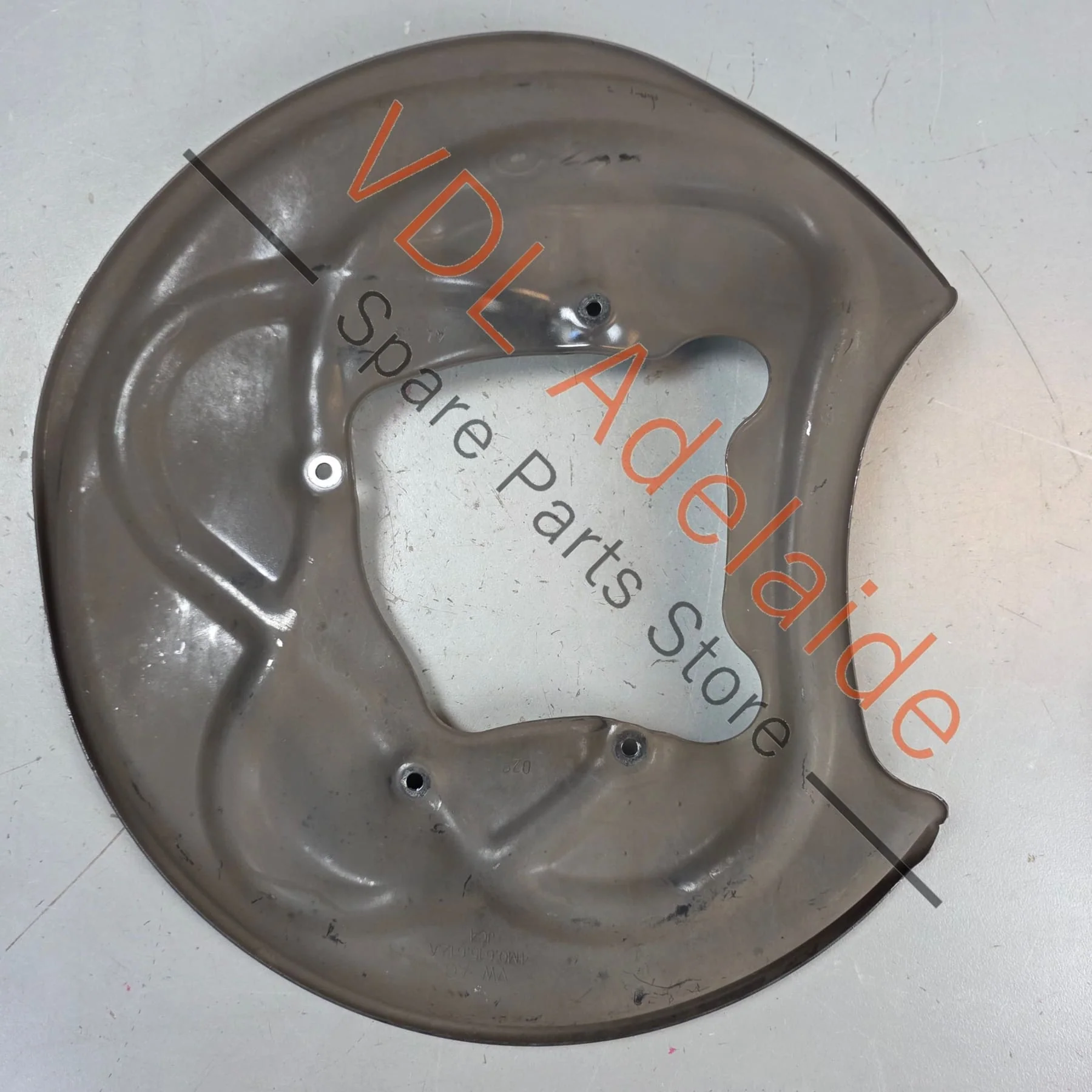 Bentley Bentayga Rear Right Brake Disc Cover Guard 4M0615612A - Image 3