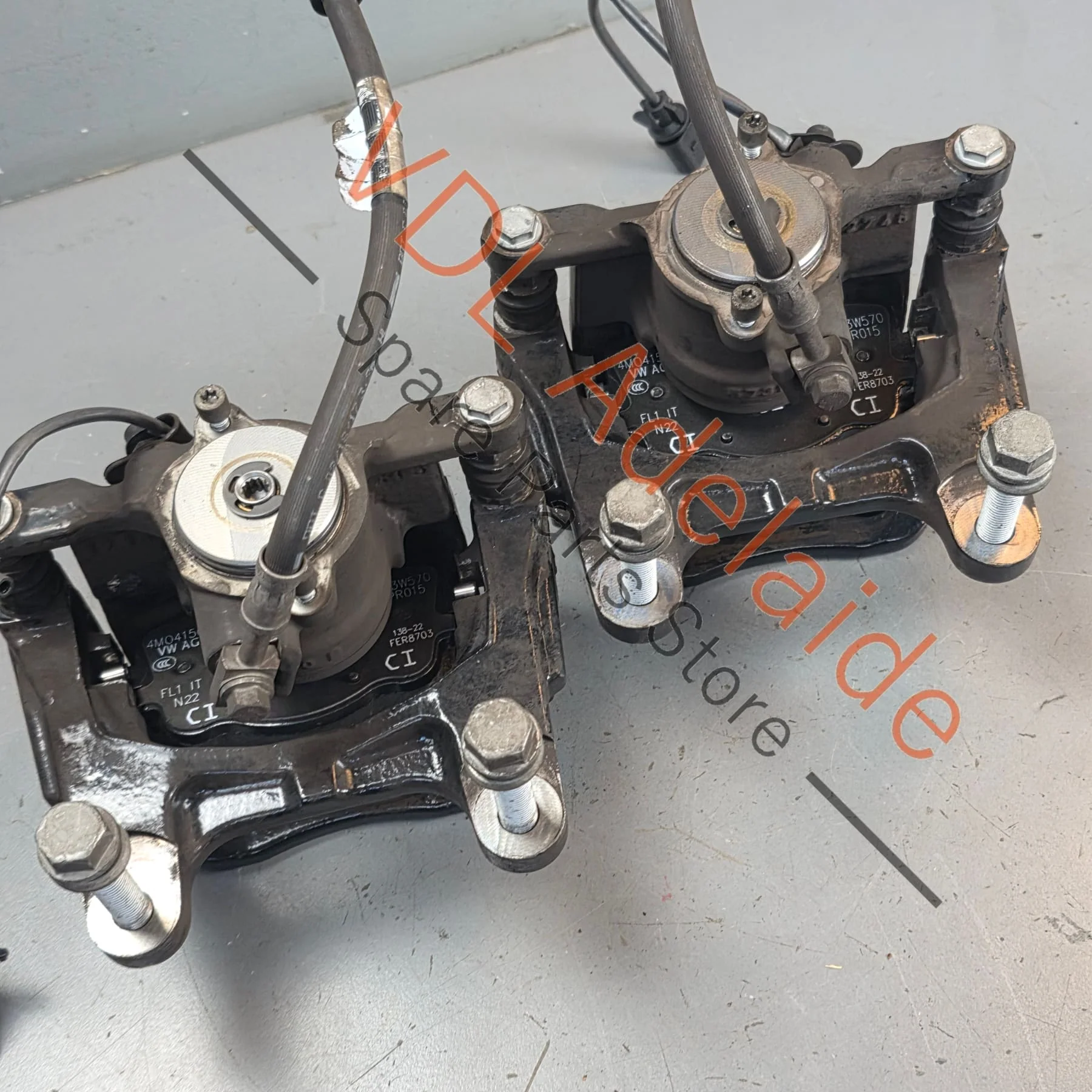 Bentley Bentayga Rear Brake Caliper Set suit 380mm x 30mm Rotor 36A615403 36A615404 - Image 5