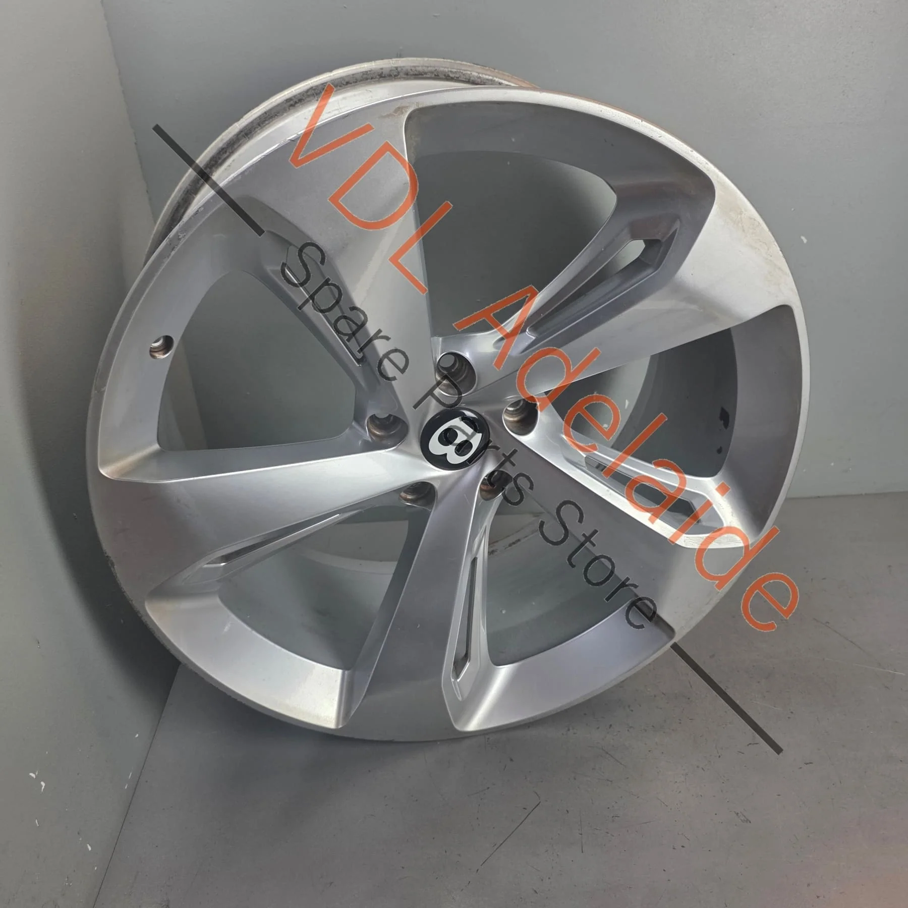 Bentley Bentayga 5 Spoke Directional Set of 22in Alloy Wheels Great for Q7 RSQ8 or Touareg 5x130 - Image 2