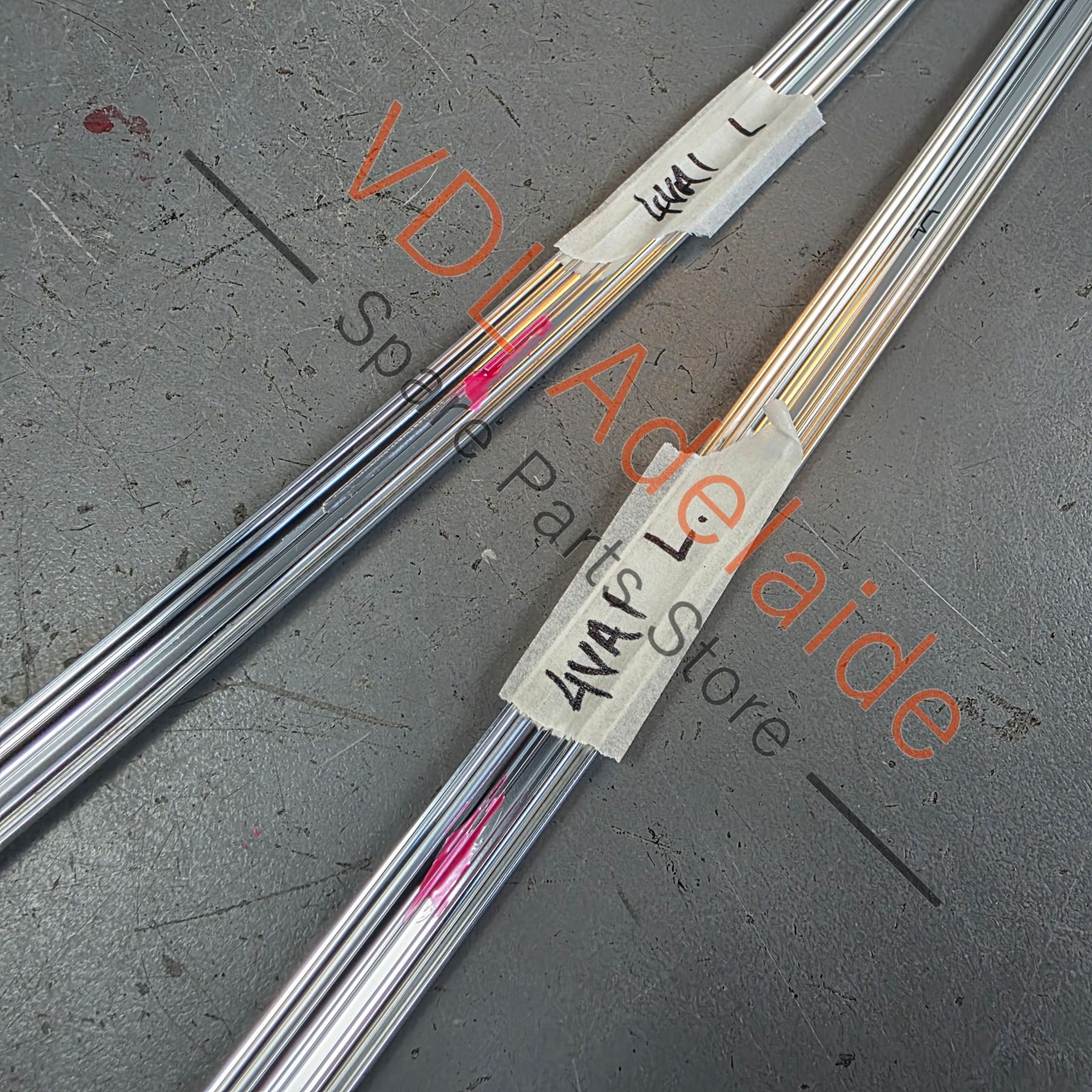 Bentley Bentayga 4V Chrome Door Trim Strip for Window Front Left Upper 36A853985 - Image 5