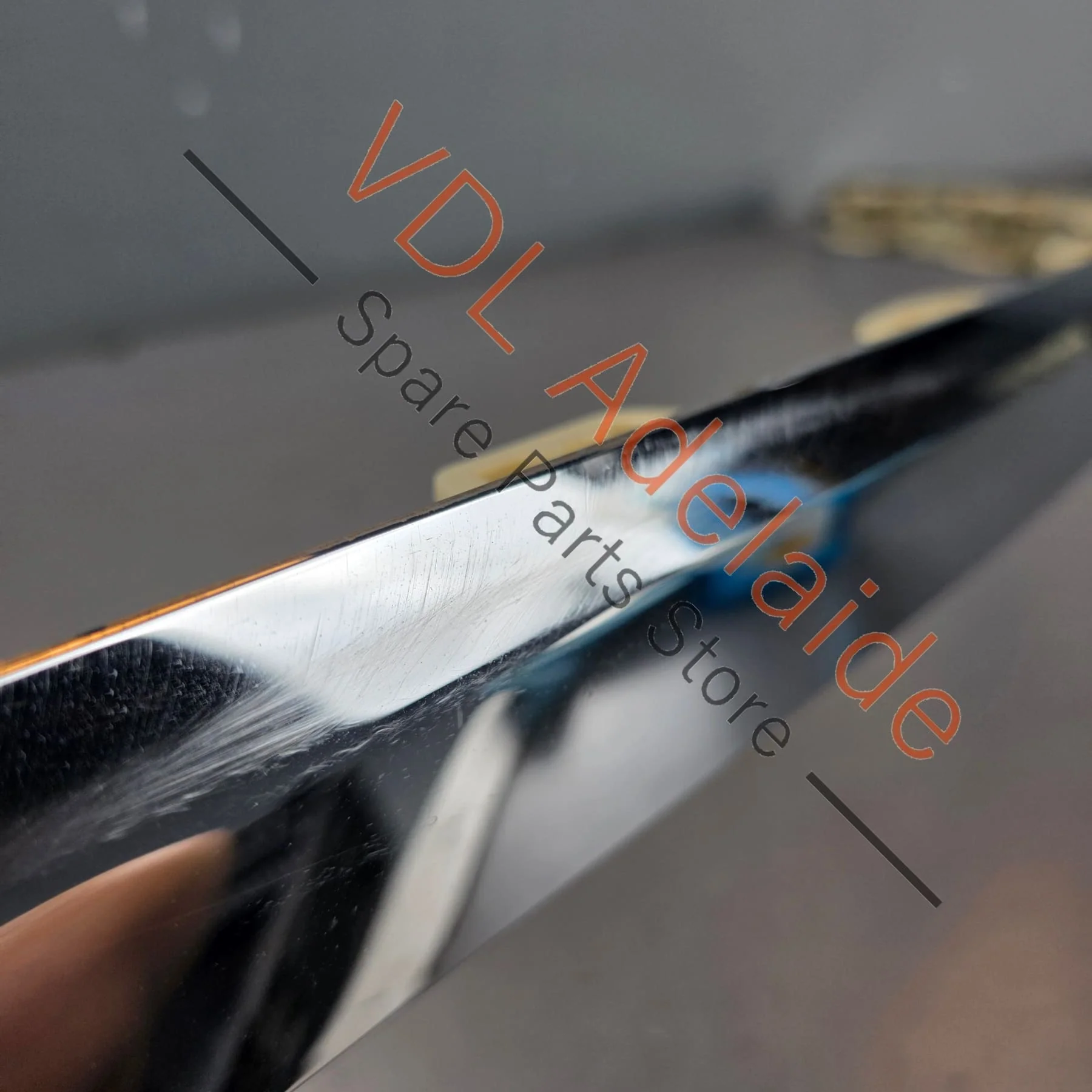 Bentley Bentayga Rear Bumper Left Chrome Trim Moulding 36A807917 - Image 4