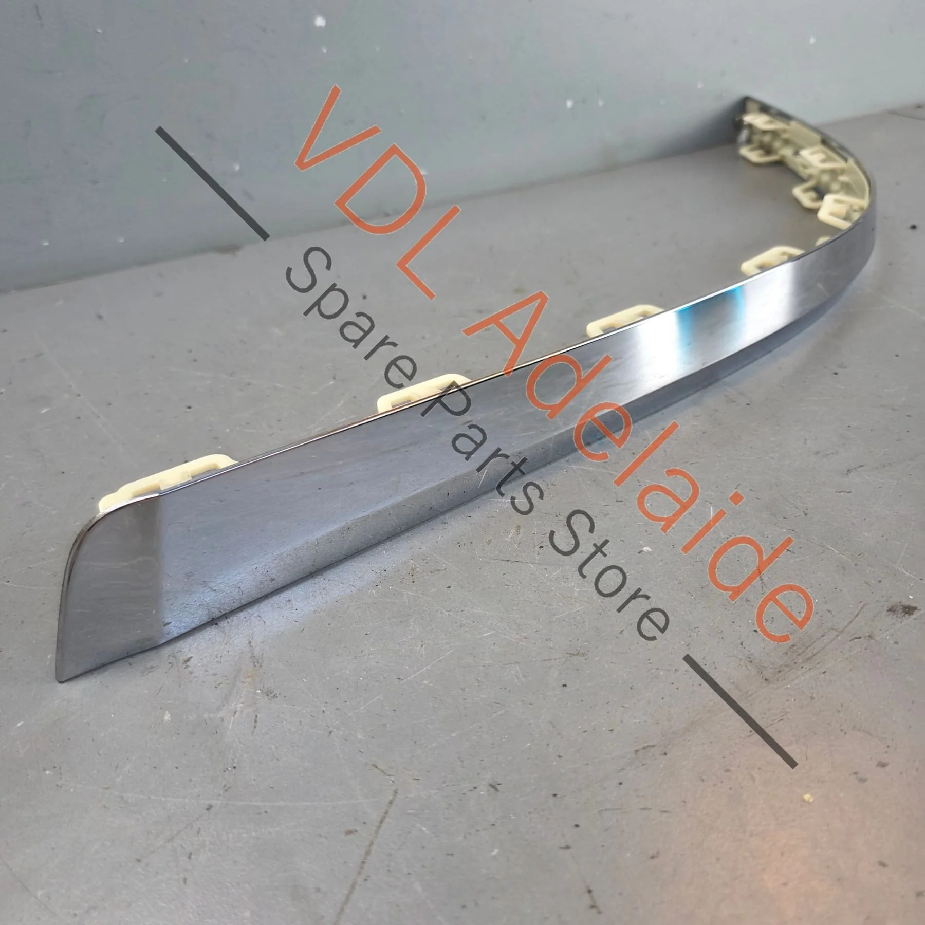 Bentley Bentayga Rear Bumper Right Chrome Trim Moulding 36A807918 - Image 2