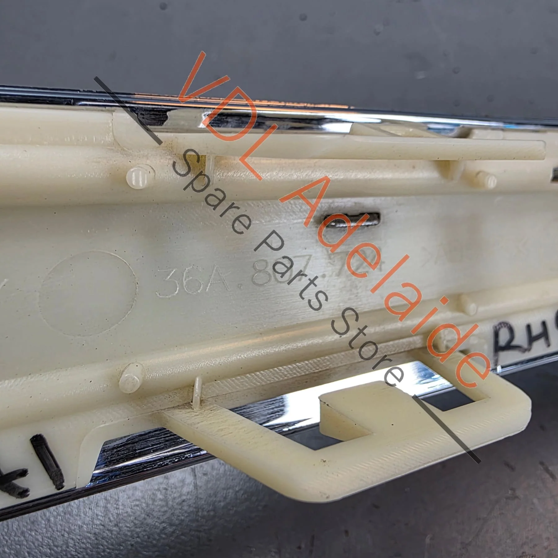 Bentley Bentayga Rear Bumper Right Chrome Trim Moulding 36A807918 - Image 6