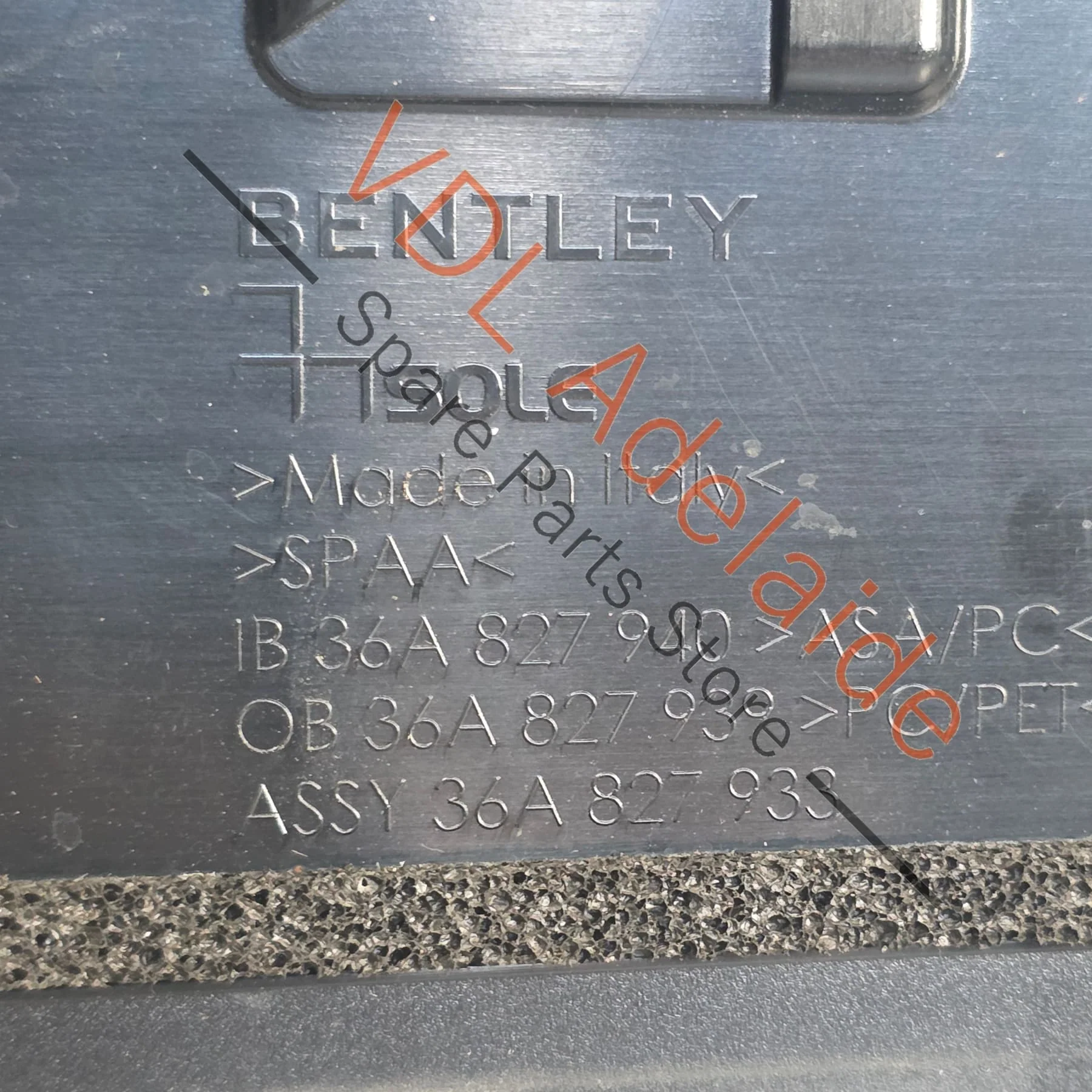 Bentley Bentayga 4V Rear Trunk Boot Spoiler 36A827933D - Image 7