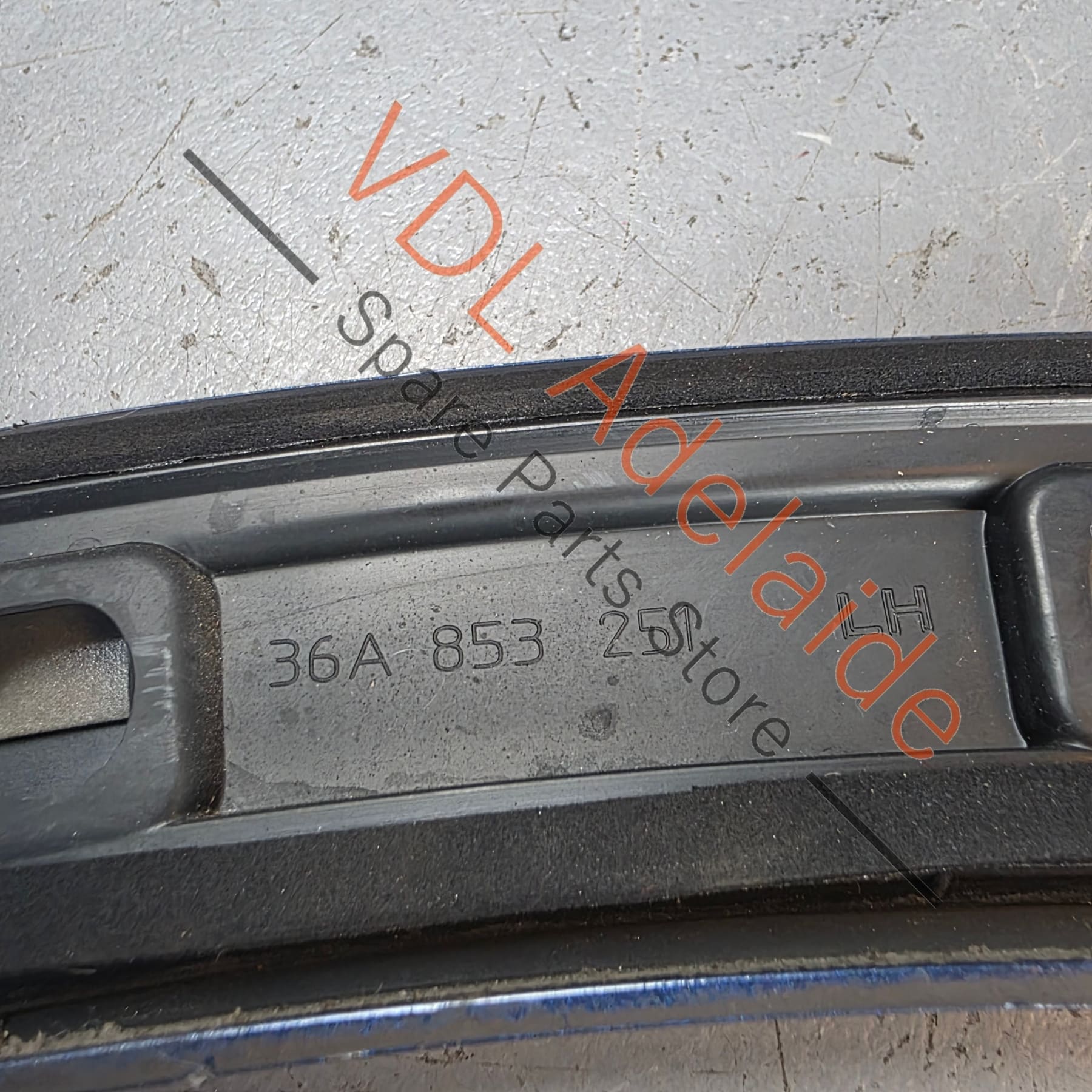 Bentley Bentayga 4V Left Rear Wheel Arch Flare Trim Molding 36A853817 - Image 5