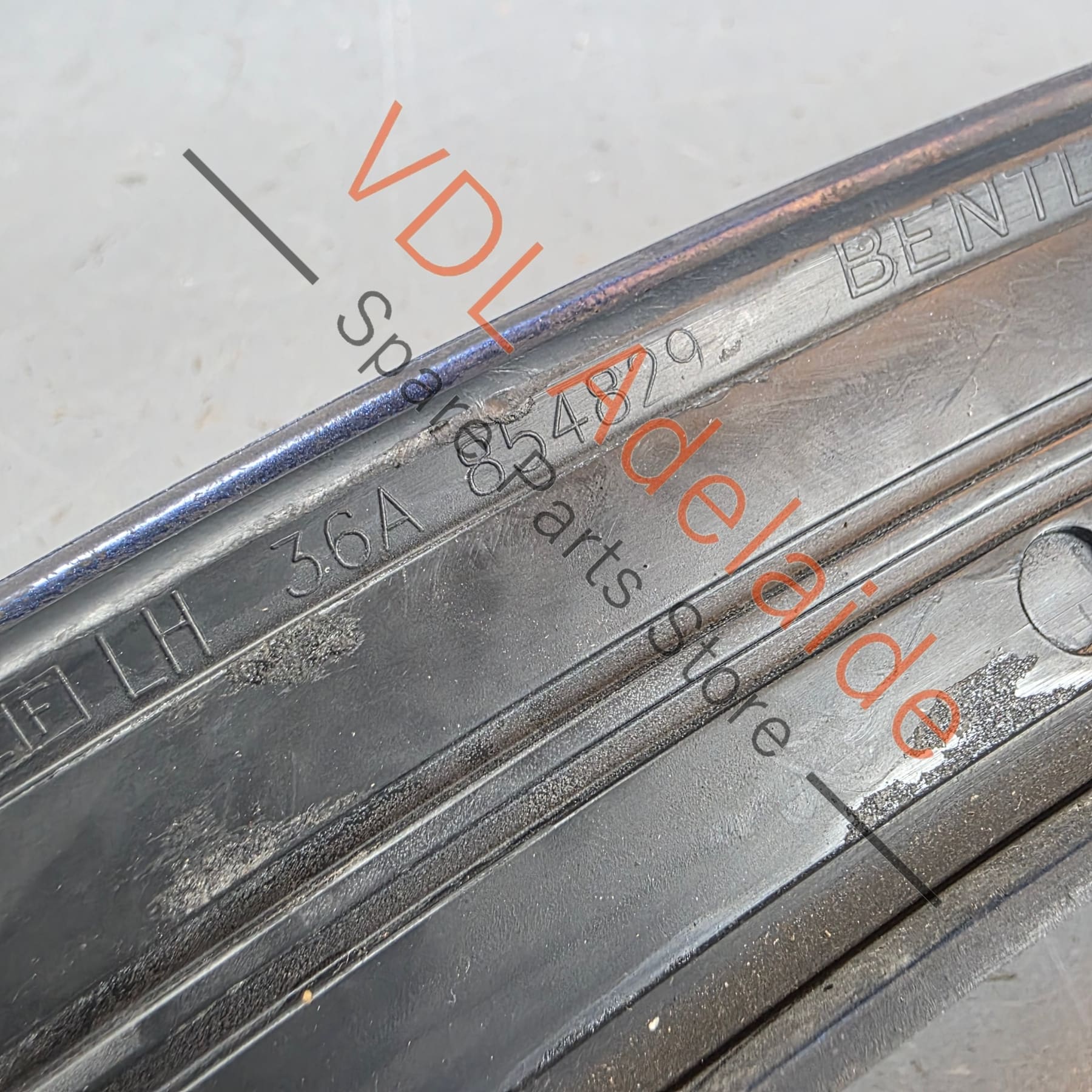 Bentley Bentayga 4V Left Rear Door Wheel Arch Flare Trim Molding 36A854819 36A854819A - Image 5