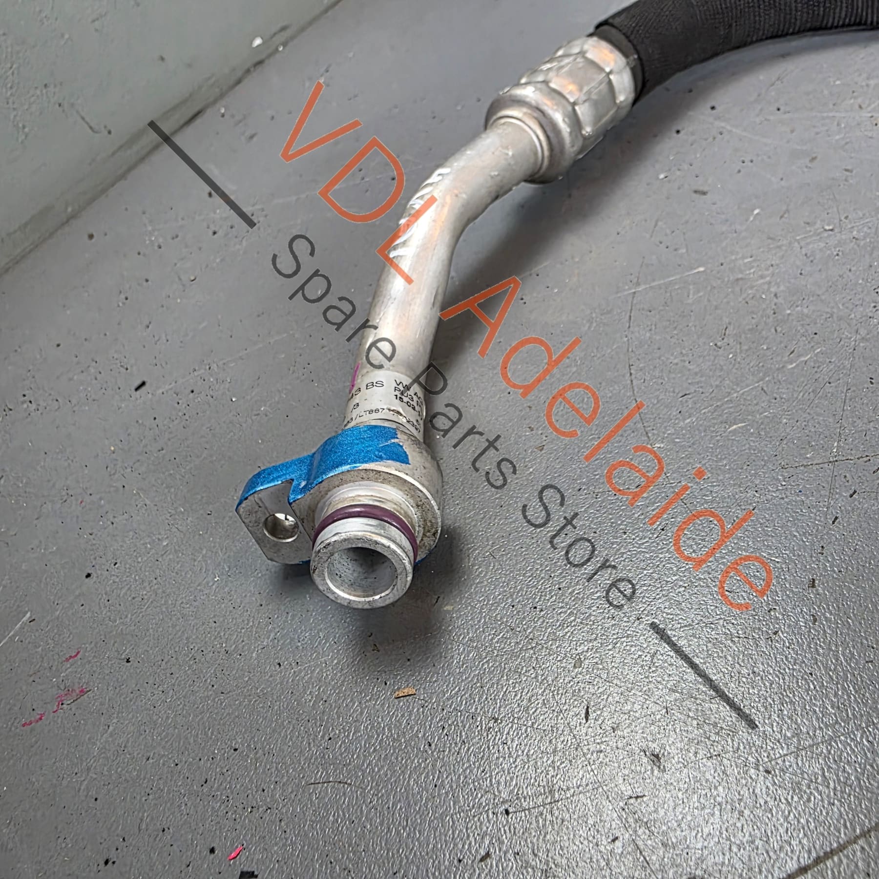 Audi Q7 Touareg CR Bentley Bentayga AC Refrigerant Hose Pipe 4M0816743BS - Image 4