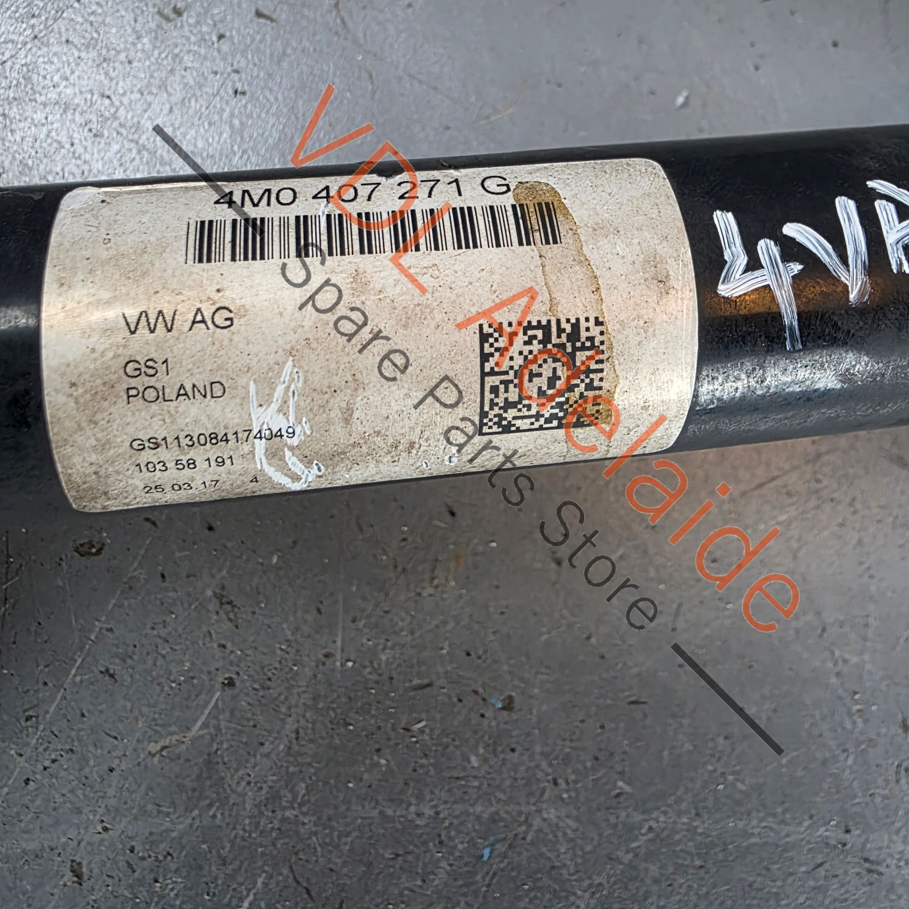 Bentayga Audi SQ7 Front Axle Driveshaft 4M0407271K 4M0407271G - Image 2