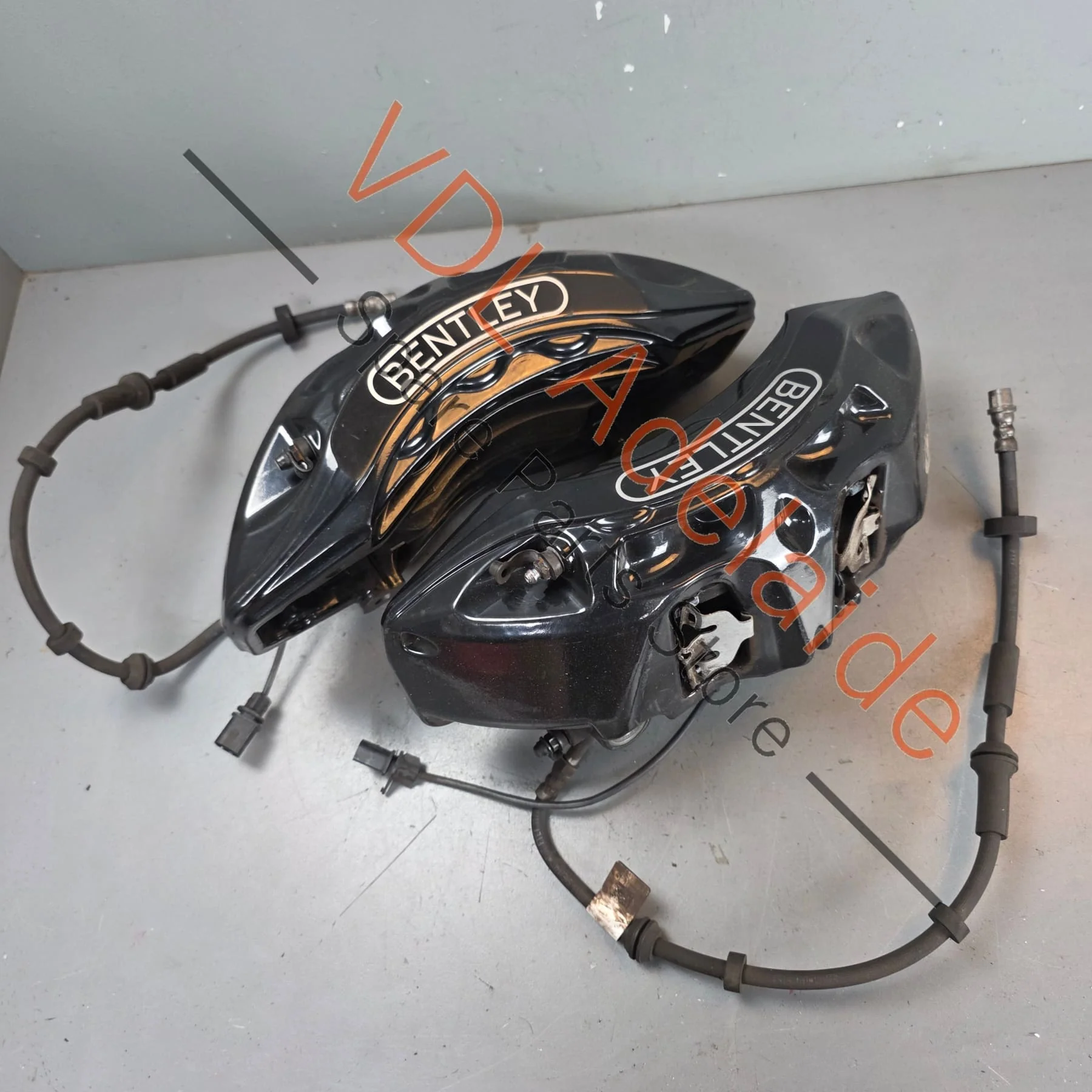 Bentley 400mm Akebono Front Brake Caliper Set 6x Piston