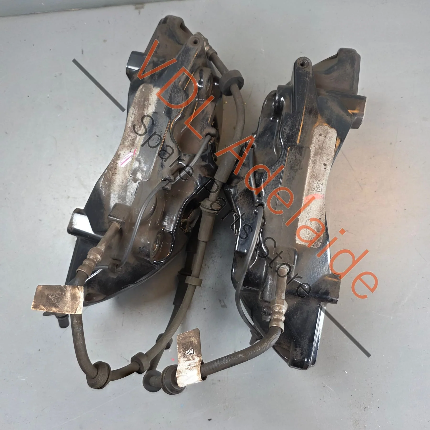 Bentley 400mm Akebono Front Brake Caliper Set 6x Piston - Image 8
