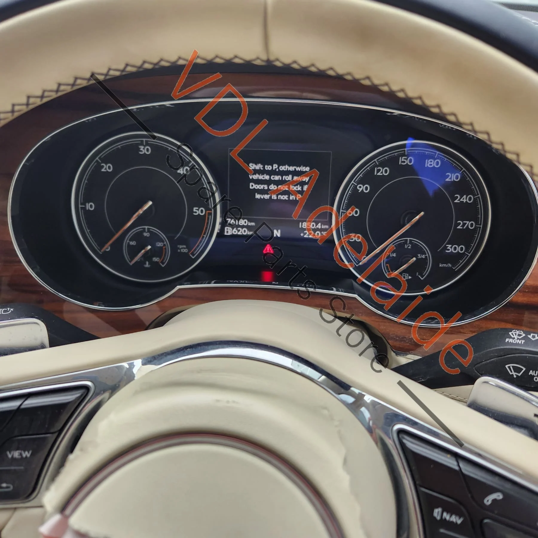 Bentley Bentayga Dashboard Cluster 36A920770B Kombiinstrument - Image 2