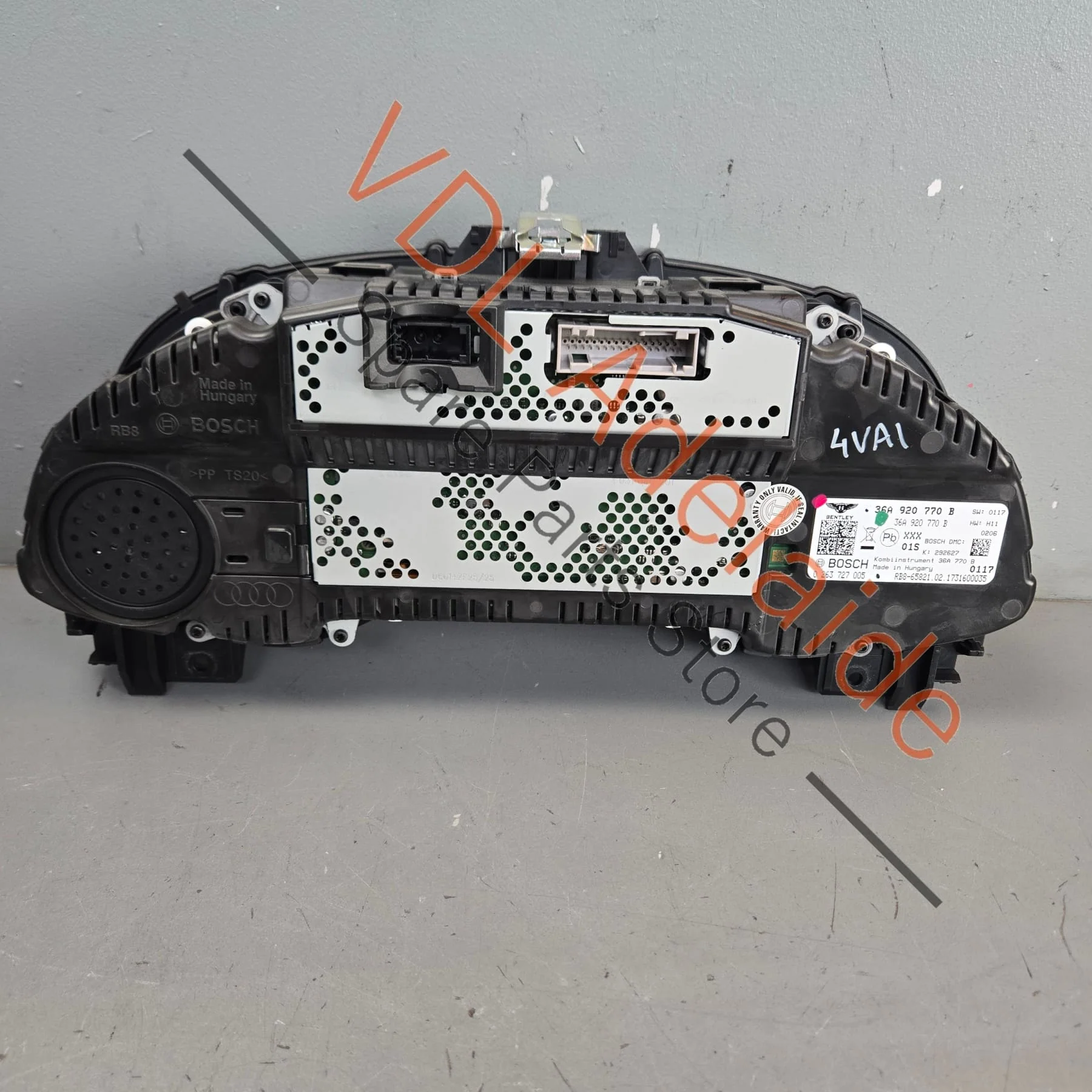 Bentley Bentayga Dashboard Cluster 36A920770B Kombiinstrument - Image 5