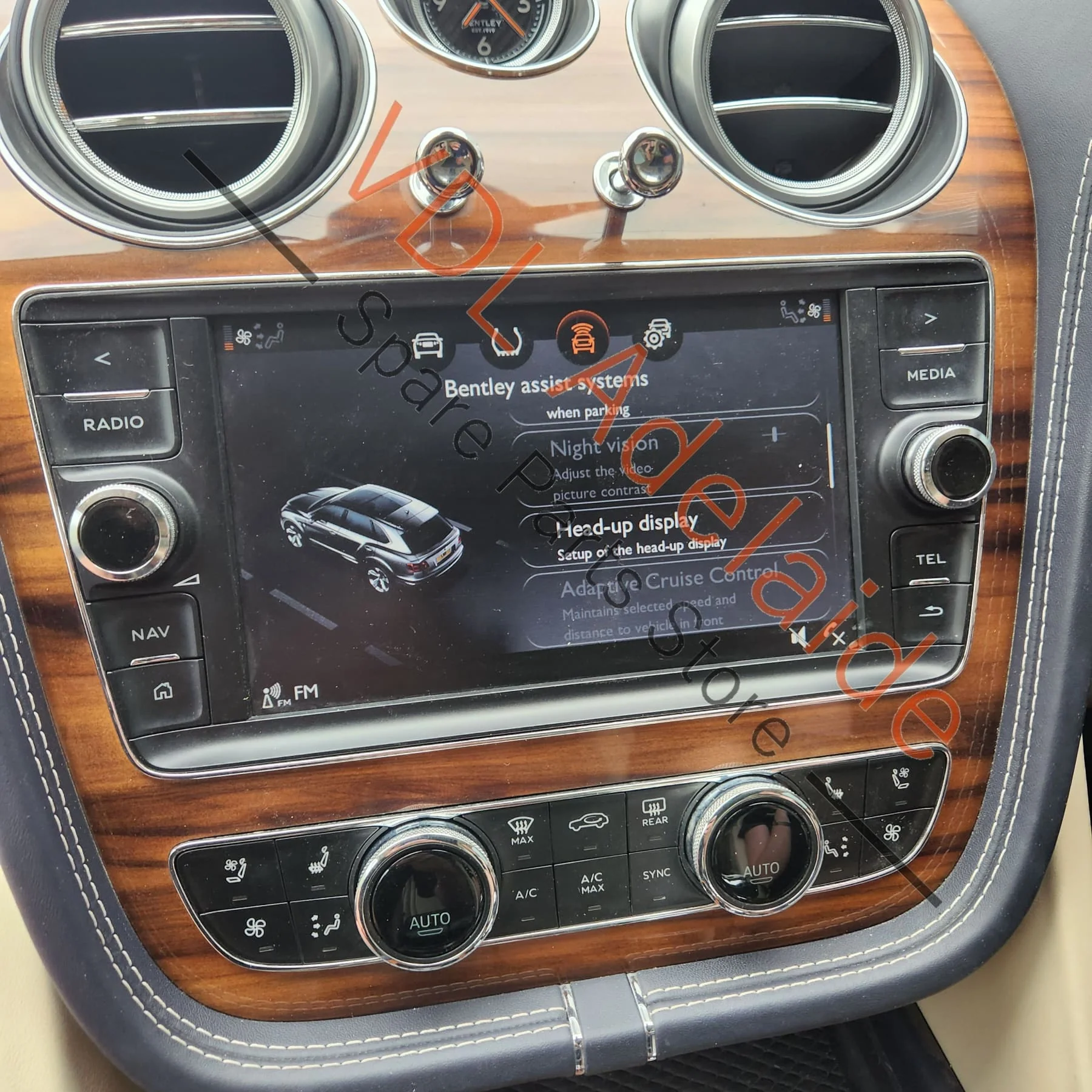 Bentley Bentayga Radio Touch Screen Display Panel 36A919606A - Image 11
