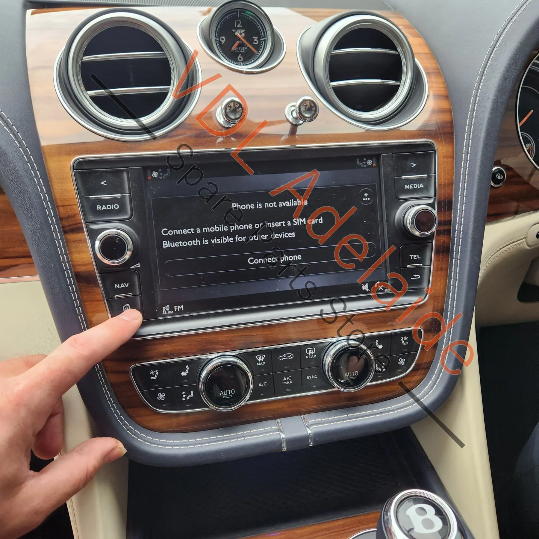 Bentley Bentayga Radio Touch Screen Display Panel 36A919606A - Image 7