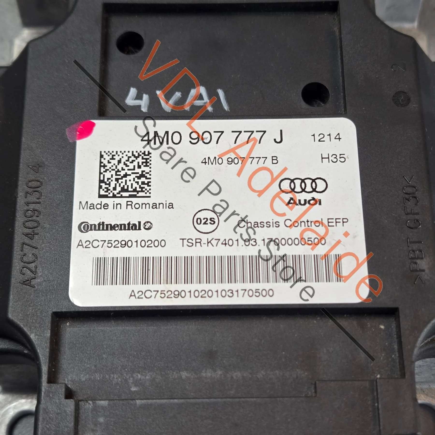 Bentley Bentayga Chassis Control Unit Module 4M0907777J - Image 2