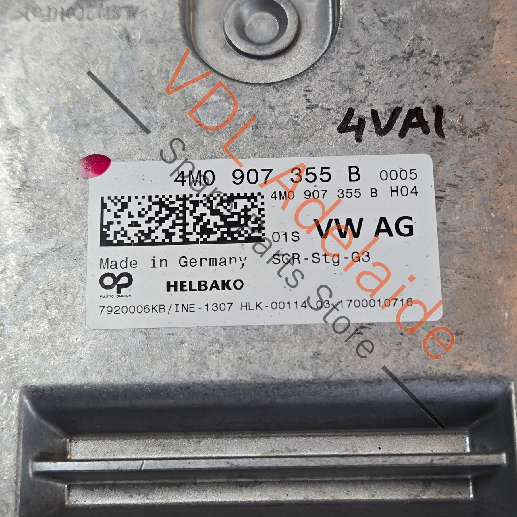 VW Audi Bentley Adblue Control Unit Module 4M0907355B - Image 2