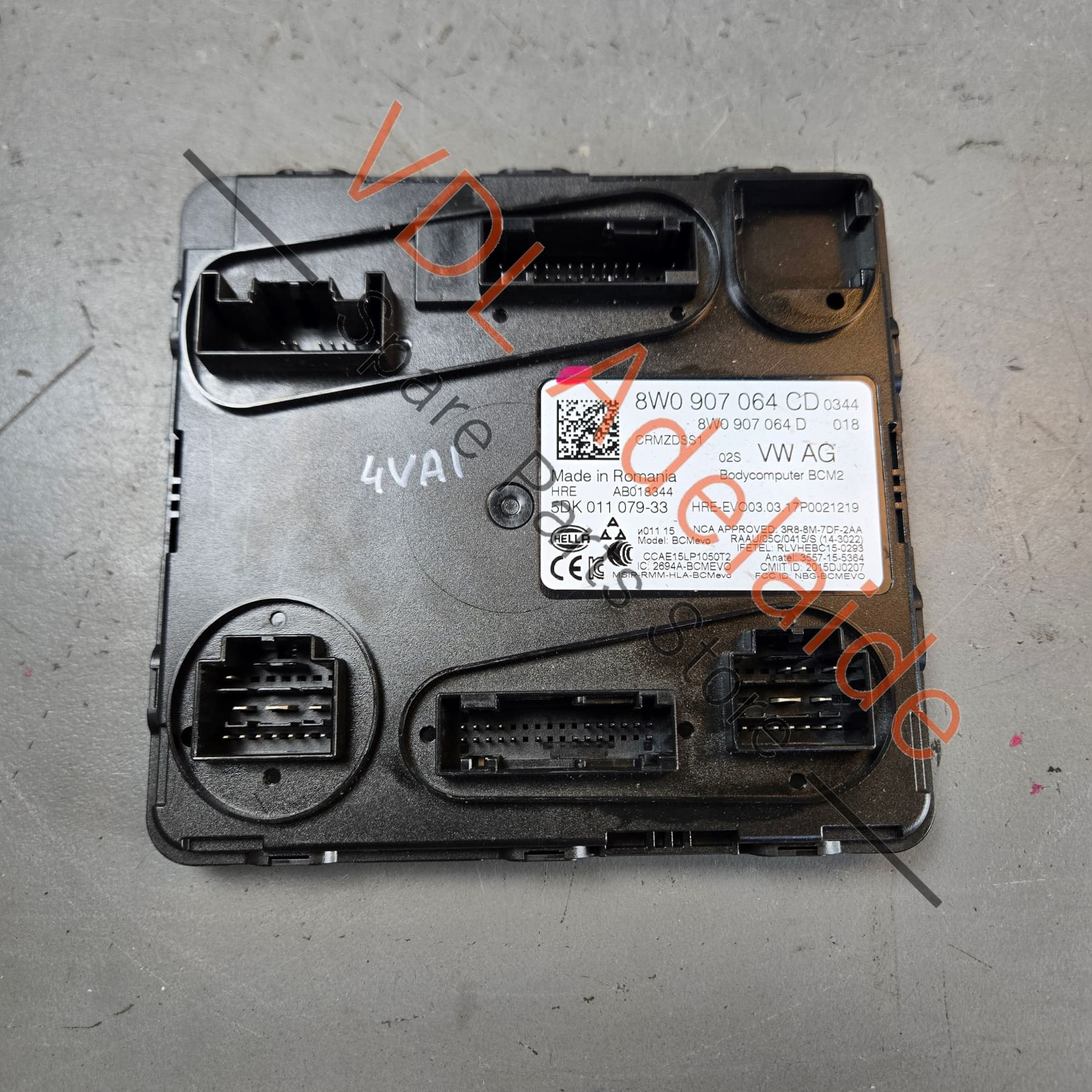 Bentley Bentayga BCM2 Body Control Module 8W0907064DB