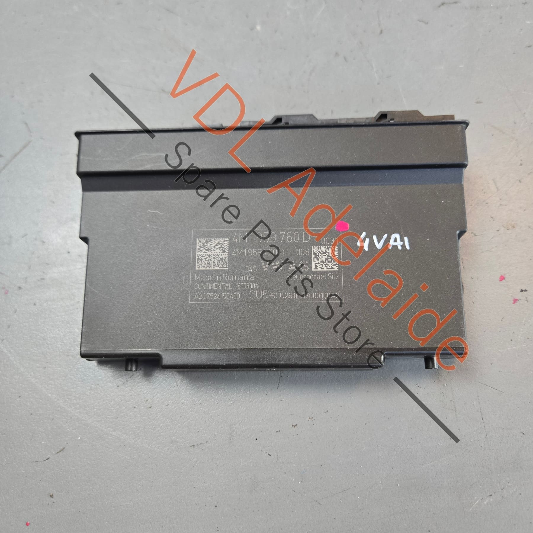 Bentley Bentayga Seat Control Module 4M1959760D With Memory