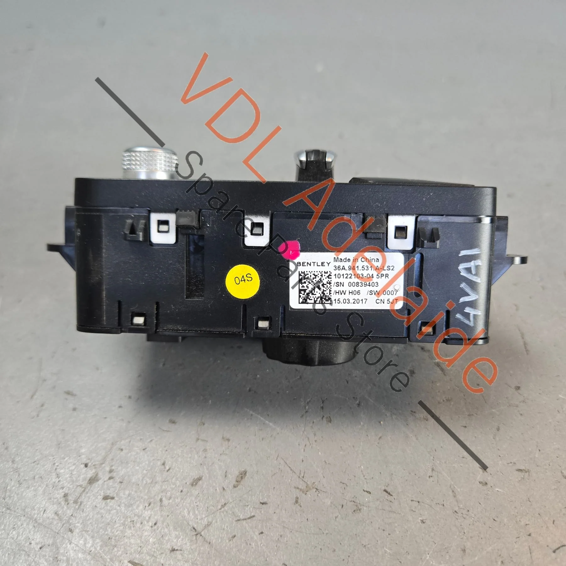 Bentley Bentayga Driving Light Headlight Switch 36A941531A - Image 4