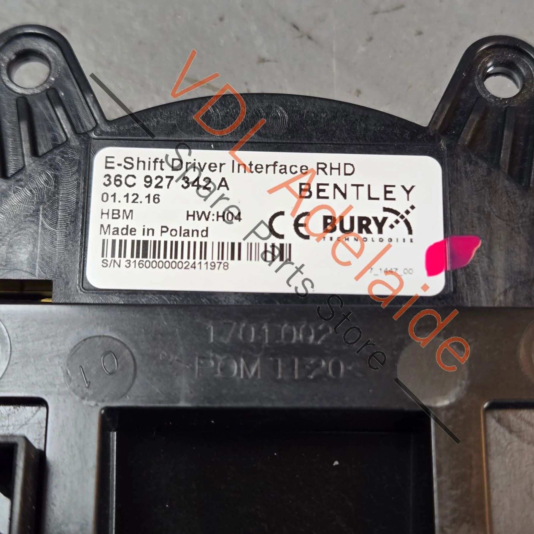 Bentley Bentayga Centre Console Shifter Surround Trim 36A927342A - Image 6