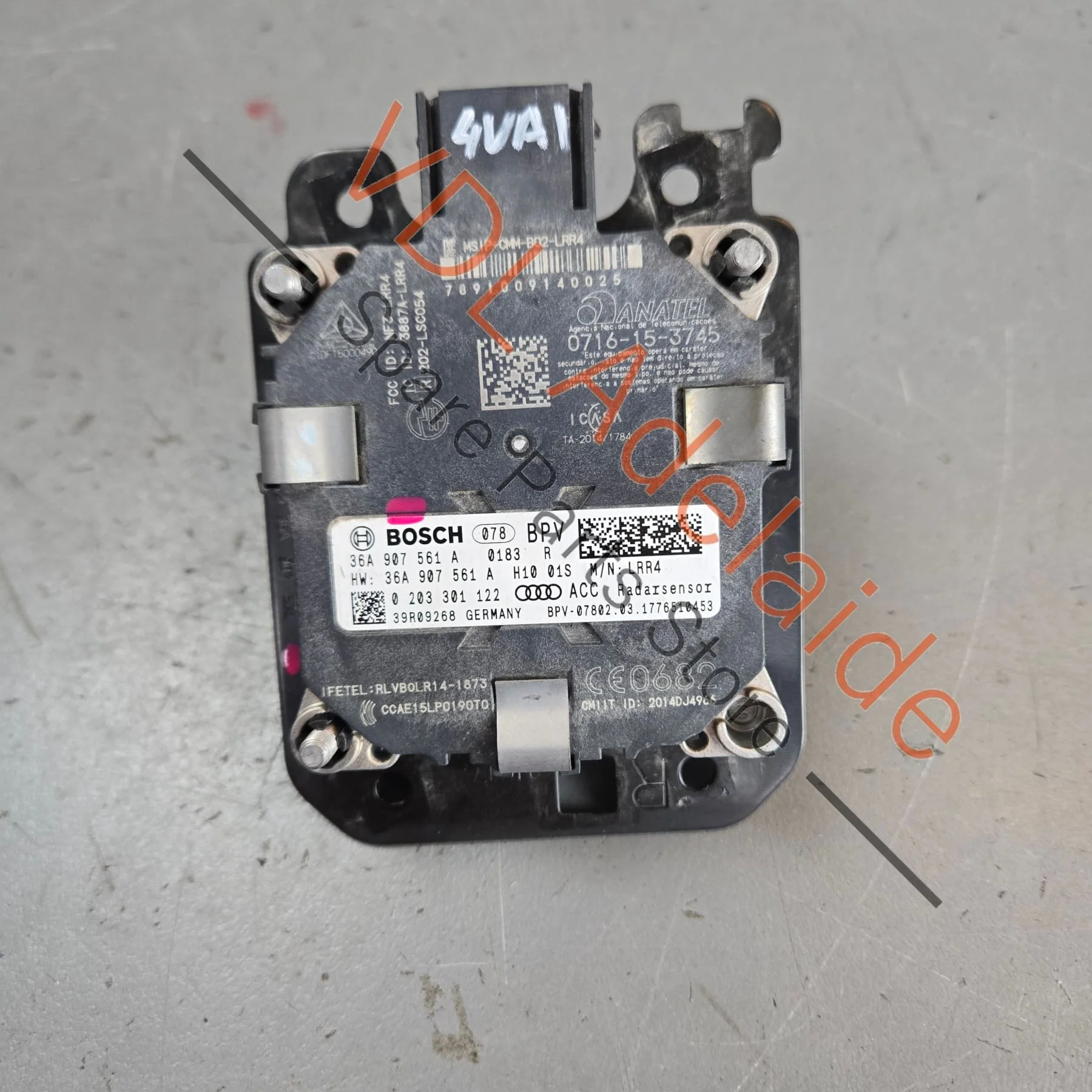 Bentley Bentayga Front Radar Sensor Master RHS 36A907561A - Image 3