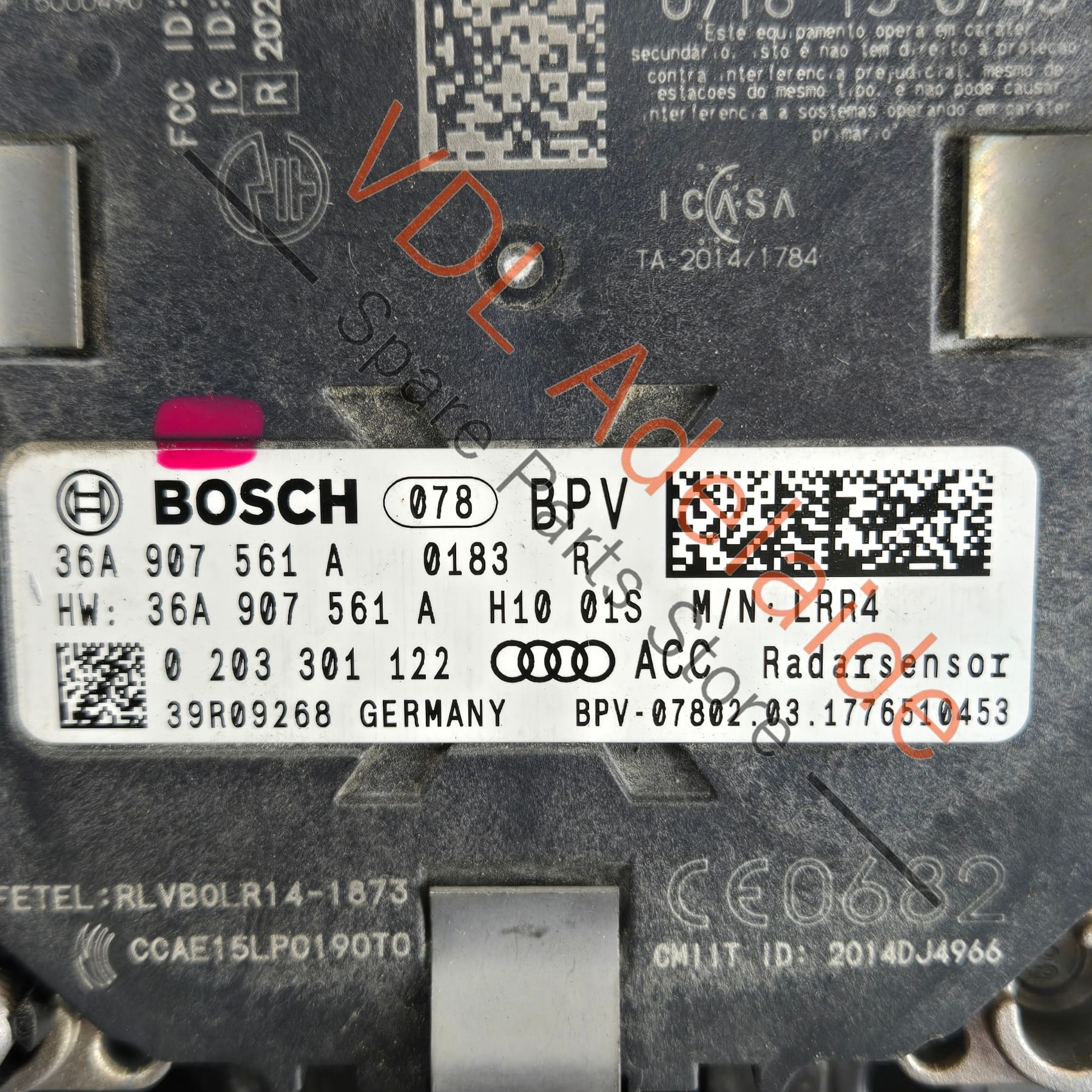 Bentley Bentayga Front Radar Sensor Master RHS 36A907561A - Image 5