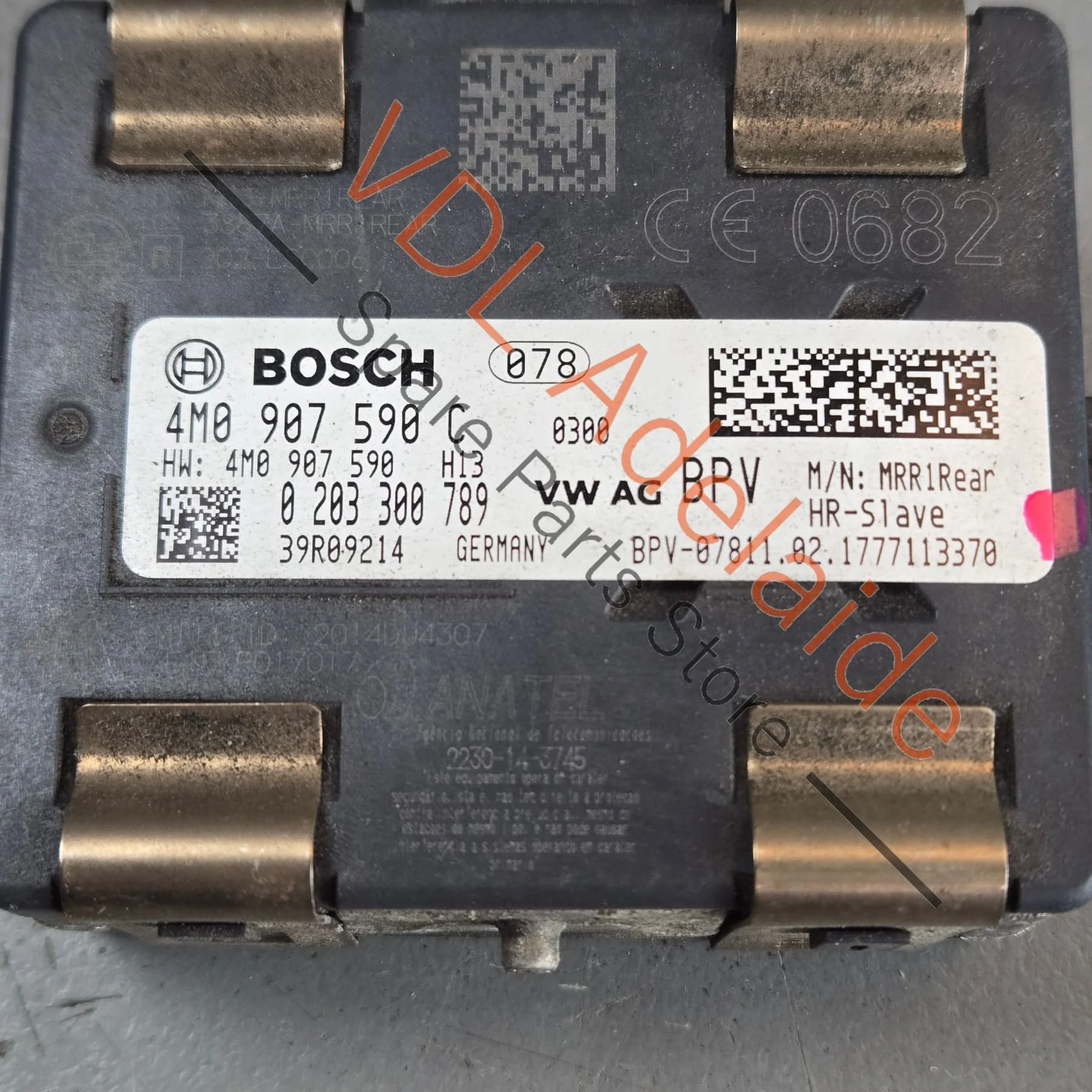 Bentley Bentayga Rear Radar Sensor Left LHS 4M0907590C - Image 3
