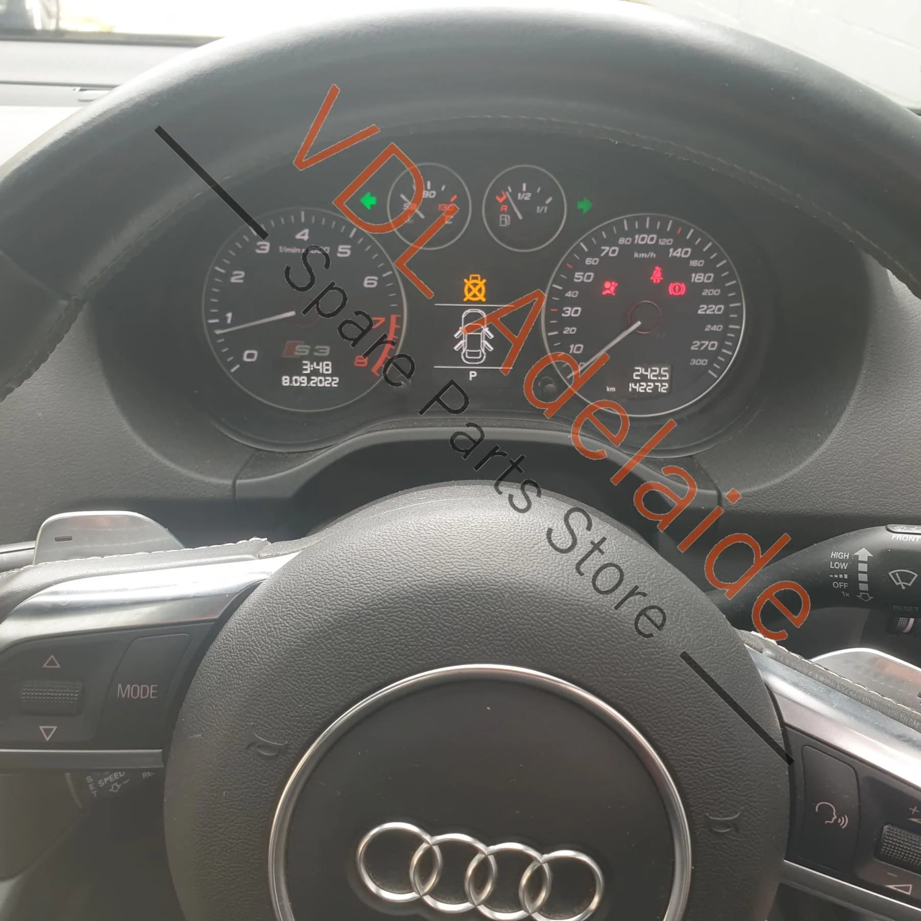 Audi S3 8P Genuine OEM Drivers Window Switch 4F0959851H - Image 8
